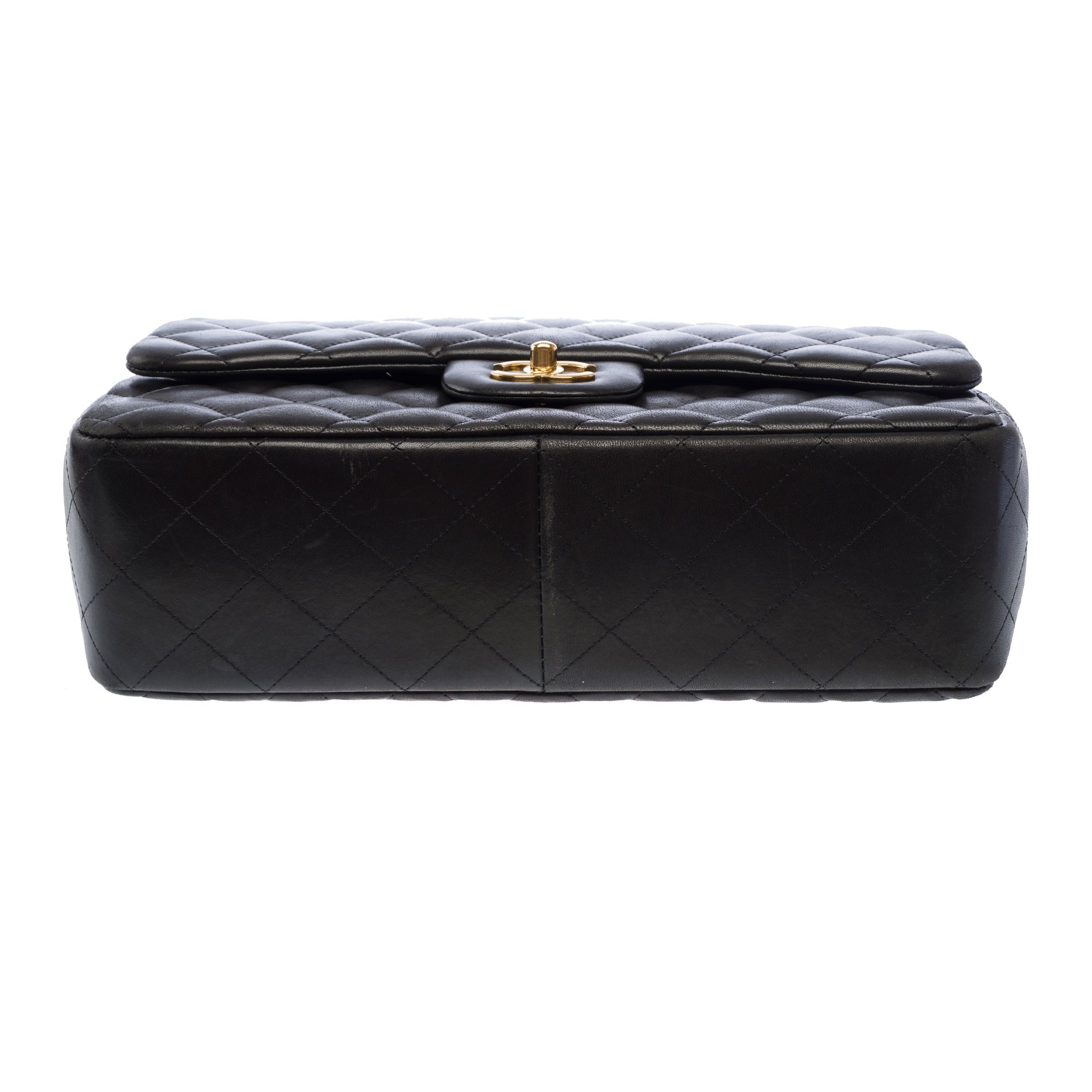 Sac CHANEL Timeless/Classique en Cuir Noir - 103738