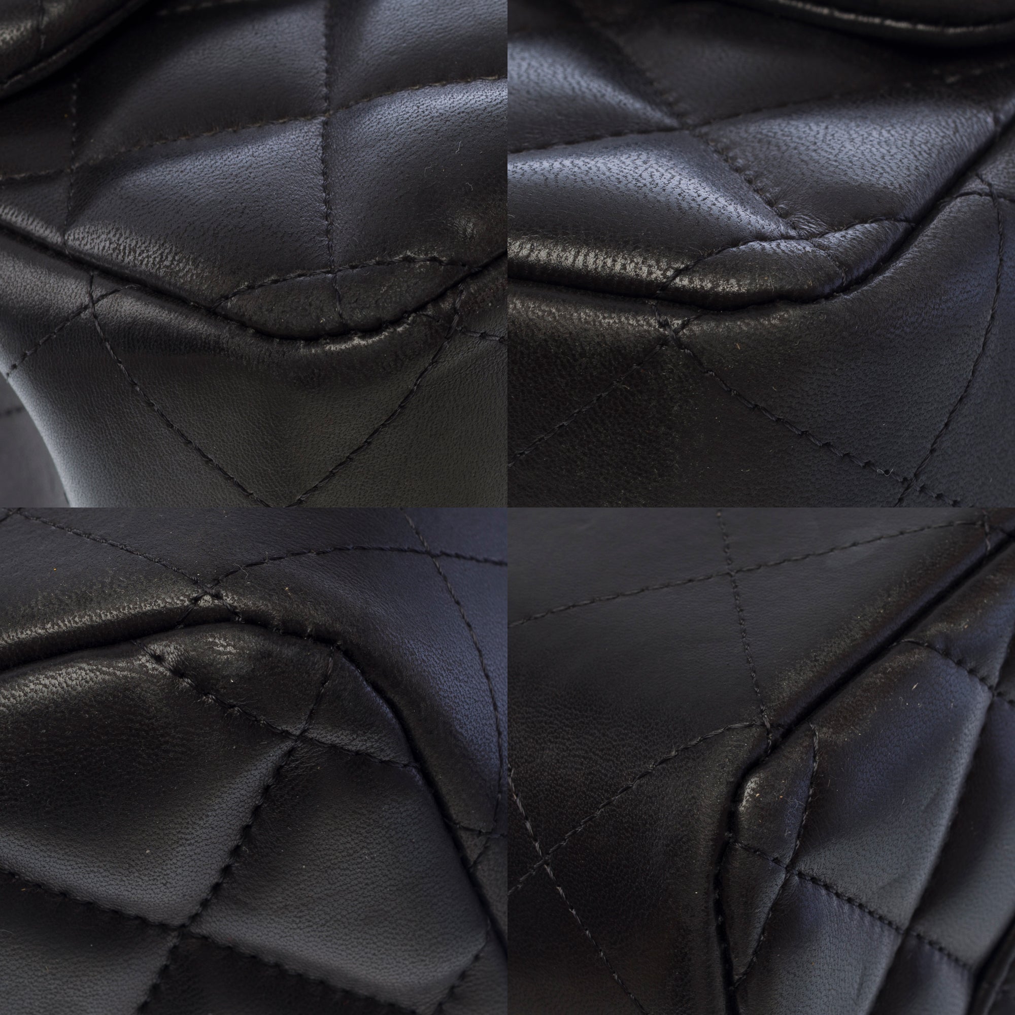 Sac CHANEL Timeless/Classique en Cuir Noir - 103738