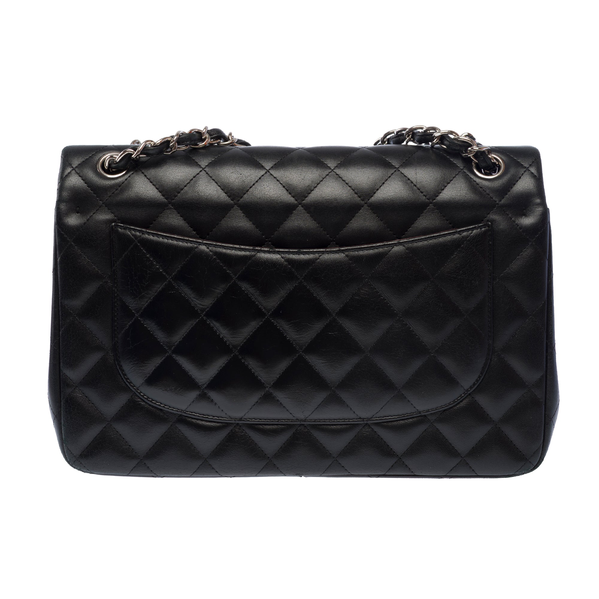 Sac CHANEL Timeless/Classique en Cuir Noir - 103740