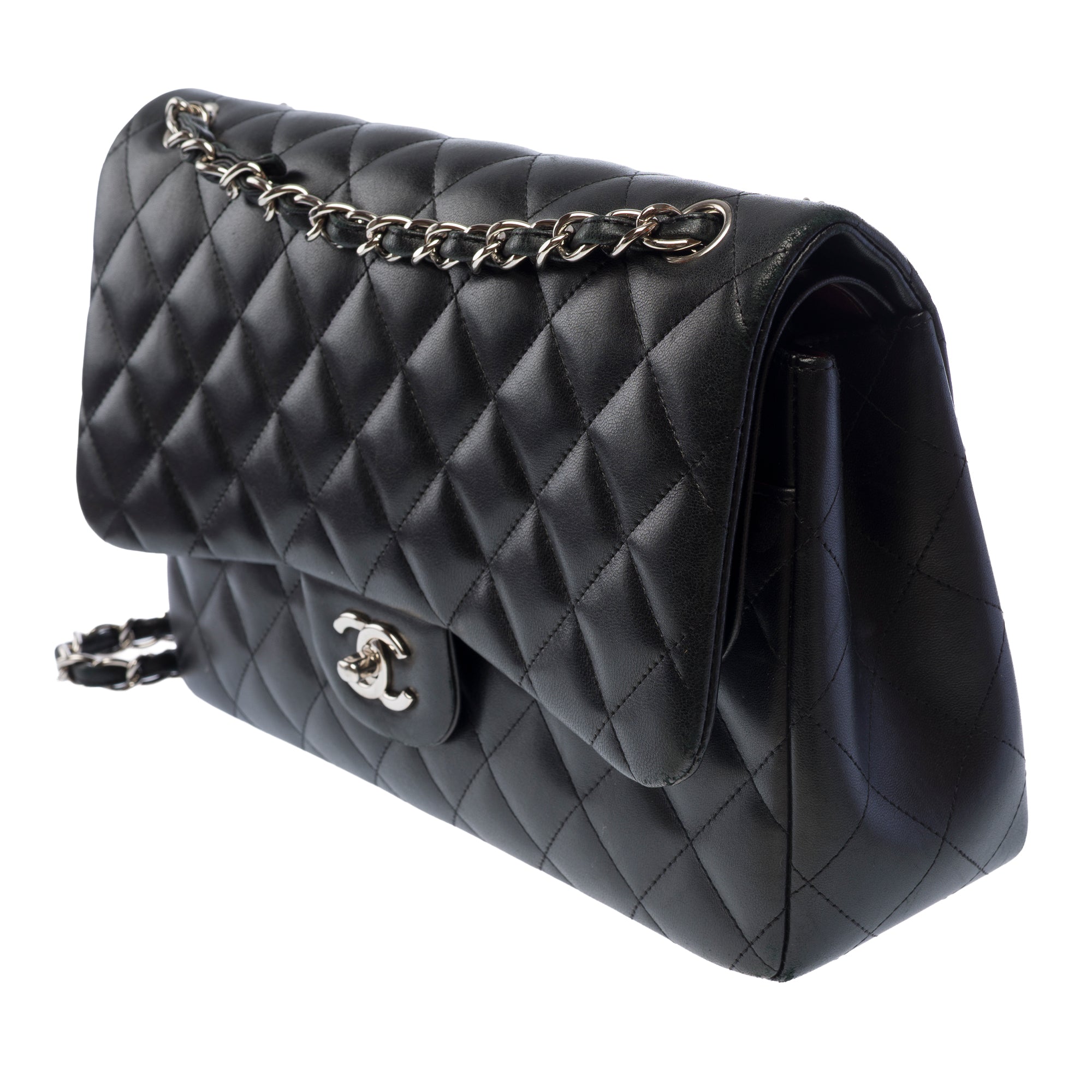 Sac CHANEL Timeless/Classique en Cuir Noir - 103740
