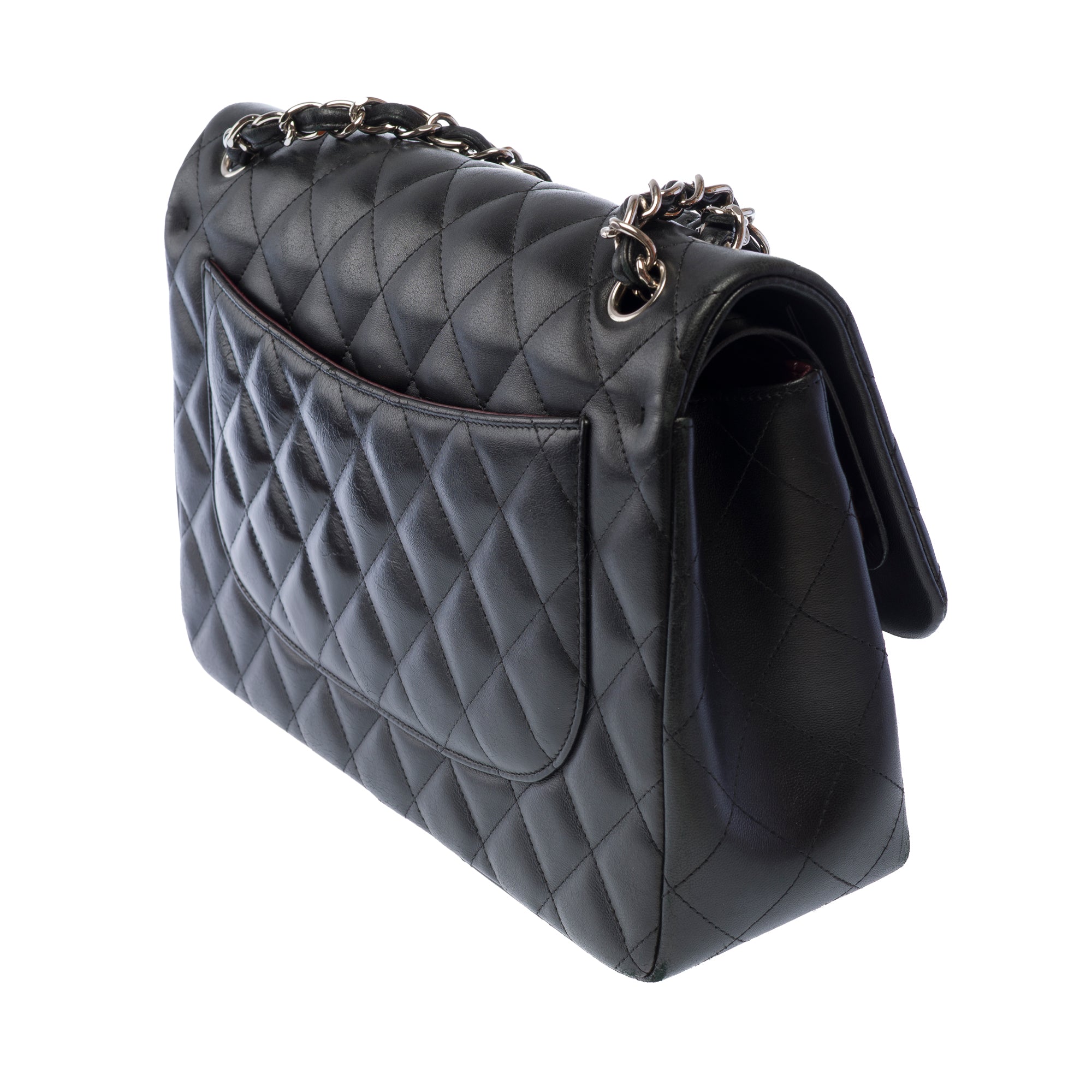 Sac CHANEL Timeless/Classique en Cuir Noir - 103740