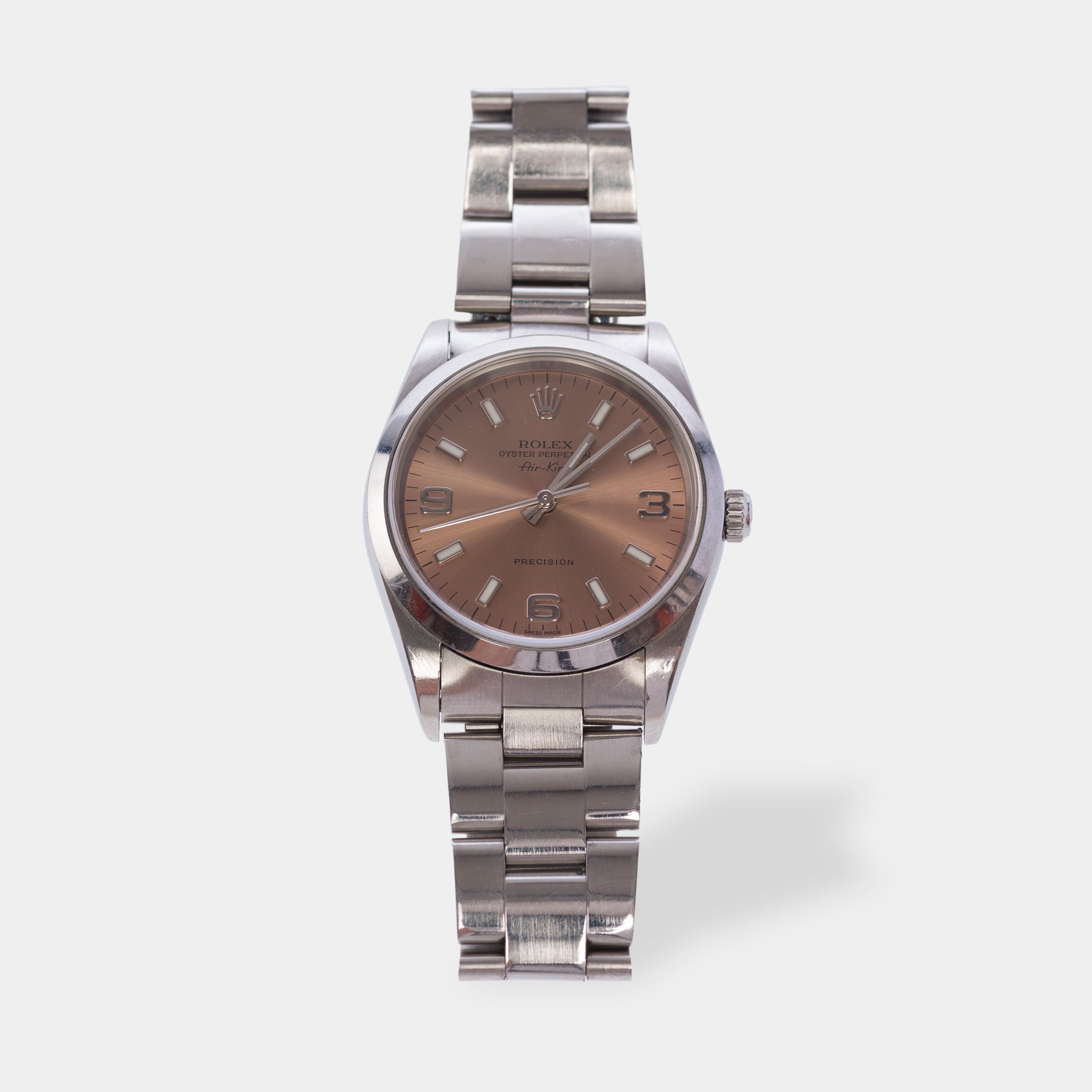 Accessoire ROLEX Air King en Acier Argent - 103754