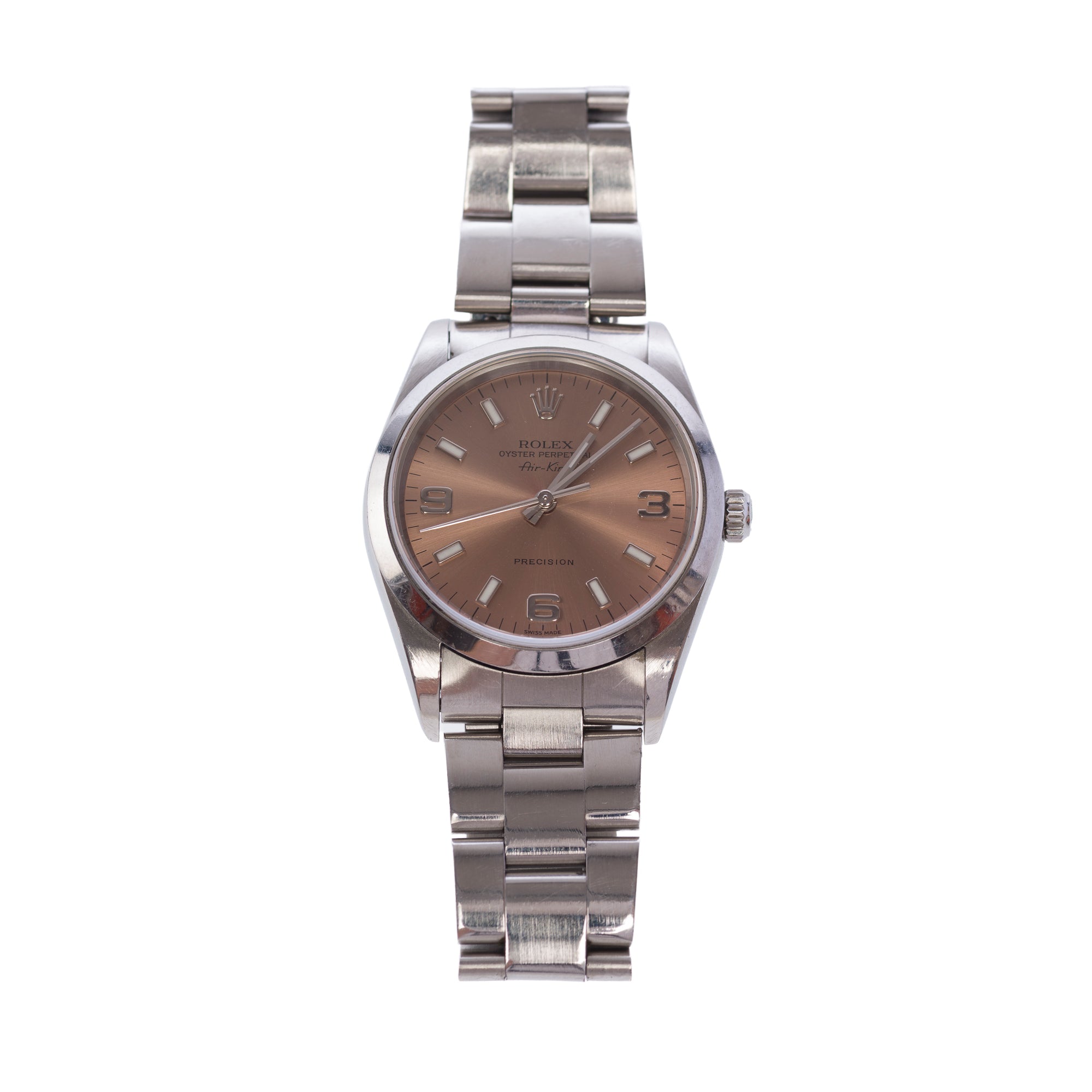 Accessoire ROLEX Air King en Acier Argent - 103754