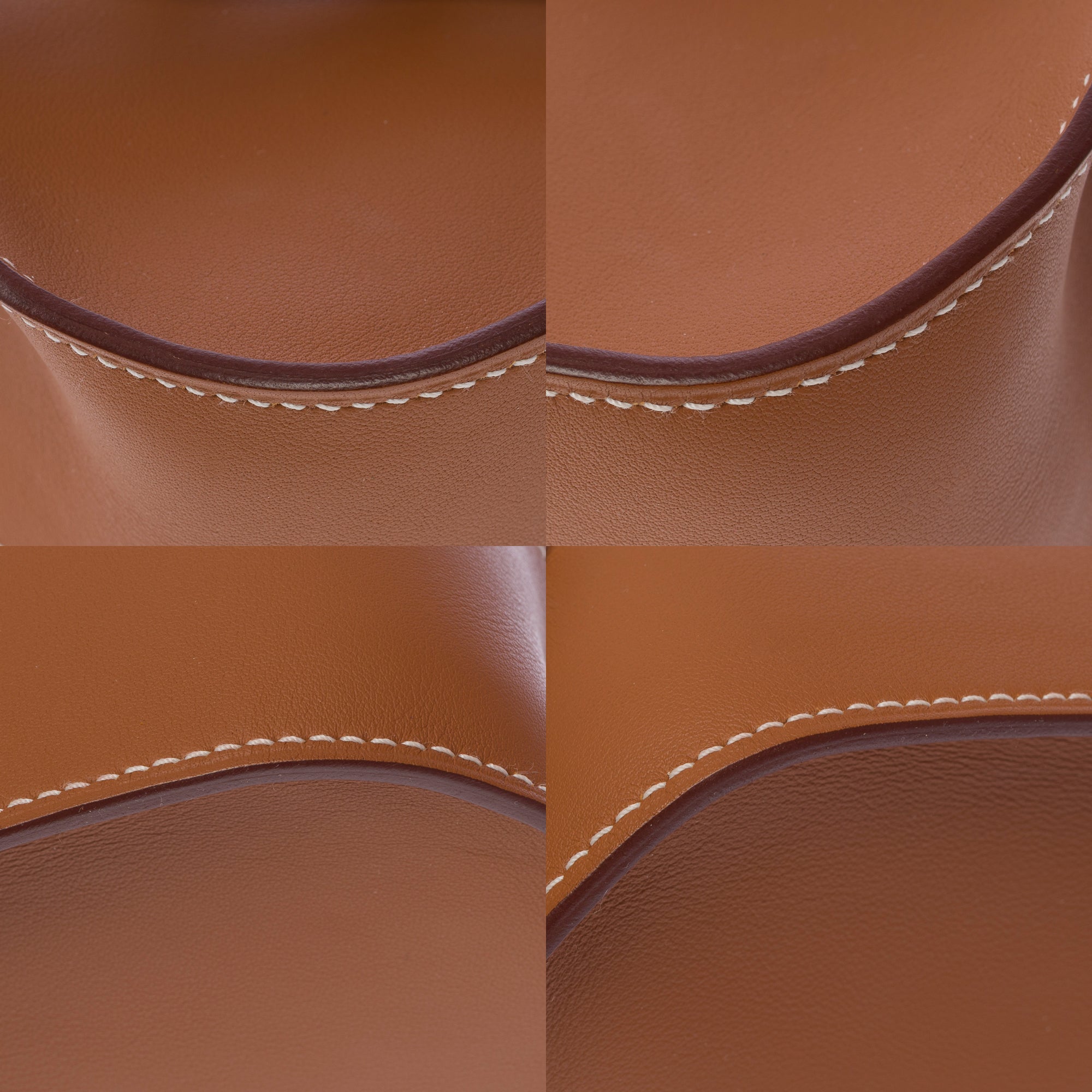 Sac HERMES Jypsiere en Cuir Doré - 103749