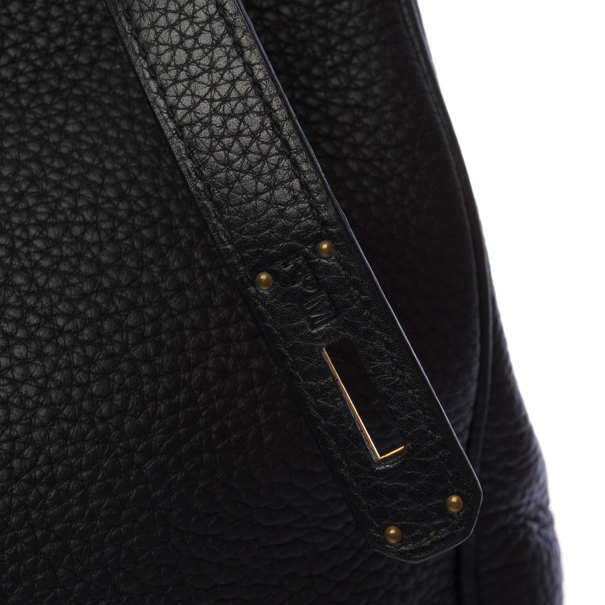 Sac HERMES Birkin 40 en Cuir Noir - 103751