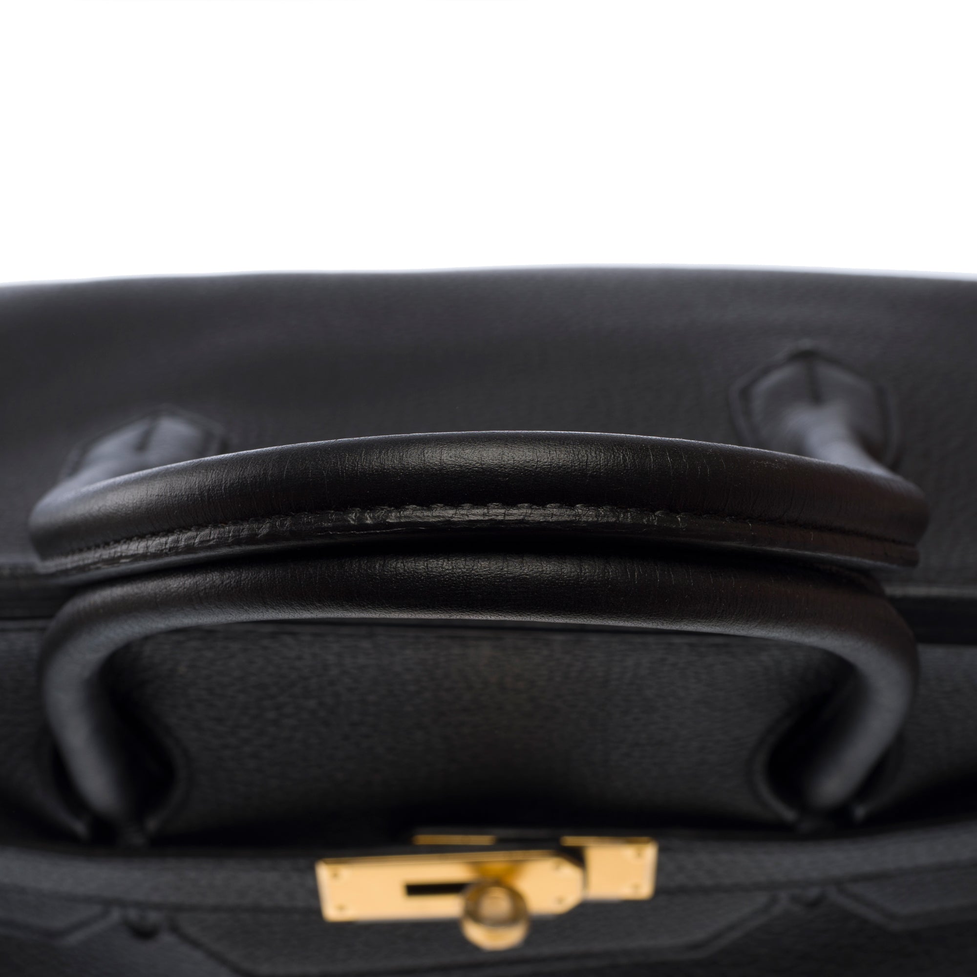 Sac HERMES Birkin 40 en Cuir Noir - 103751