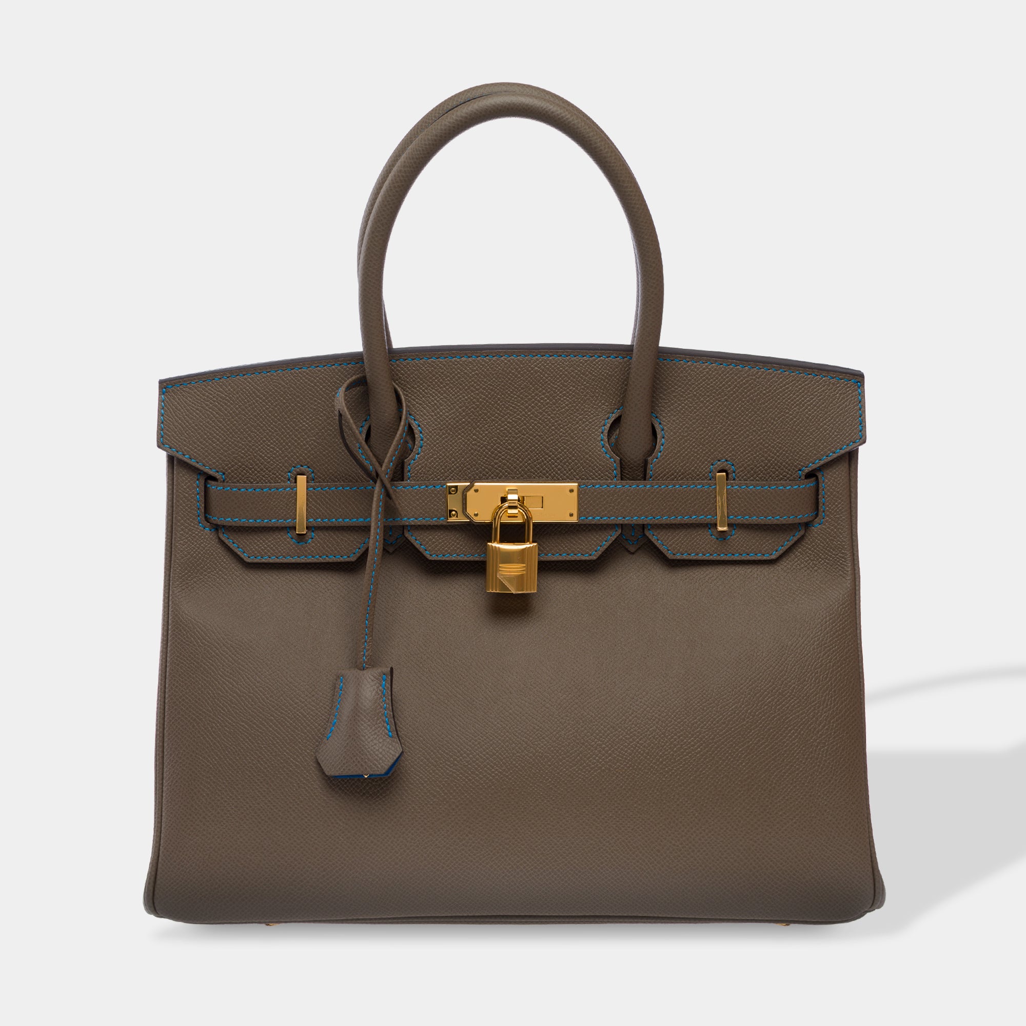Sac HERMES Birkin 30 en Cuir Étoupe - 103761