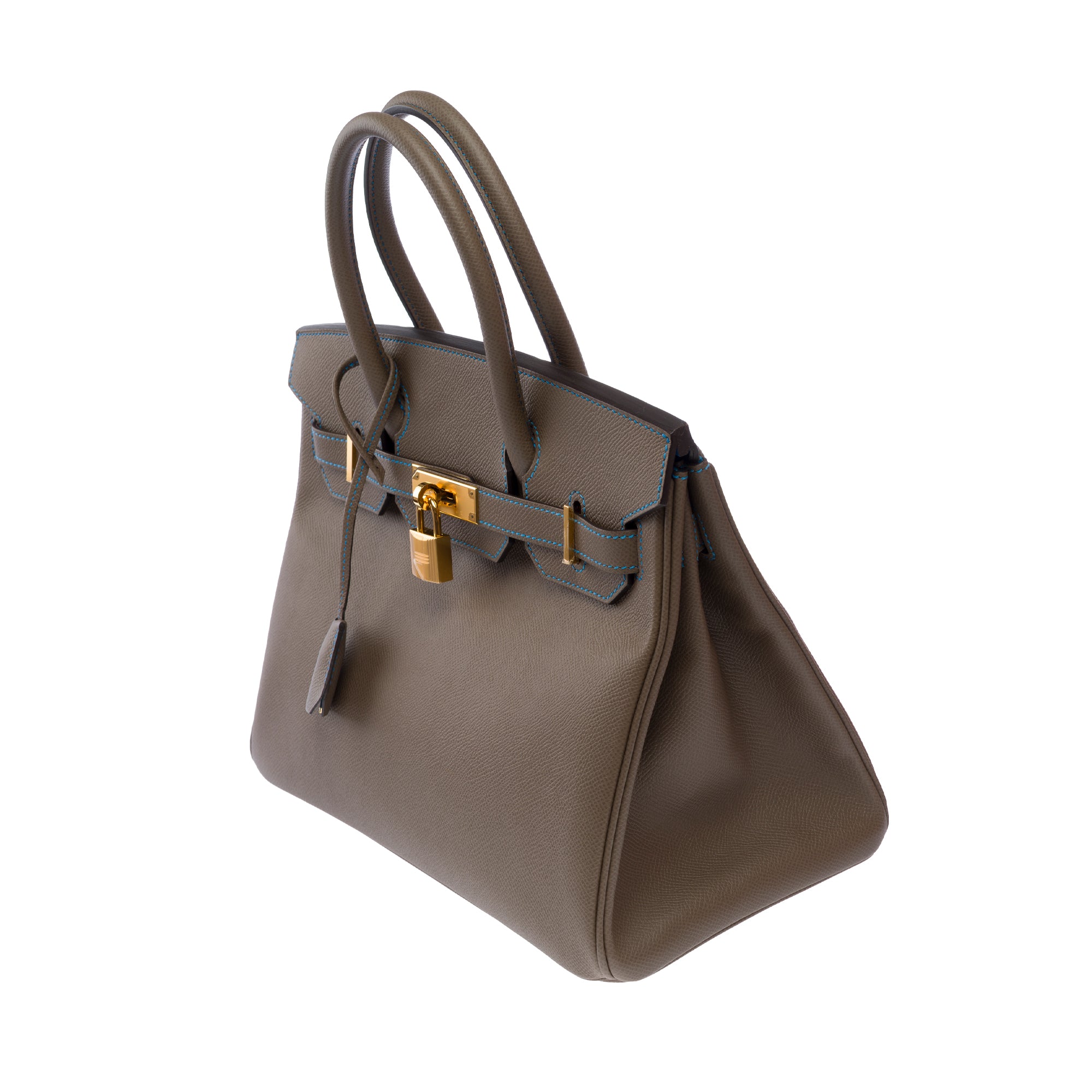 Sac HERMES Birkin 30 en Cuir Étoupe - 103761