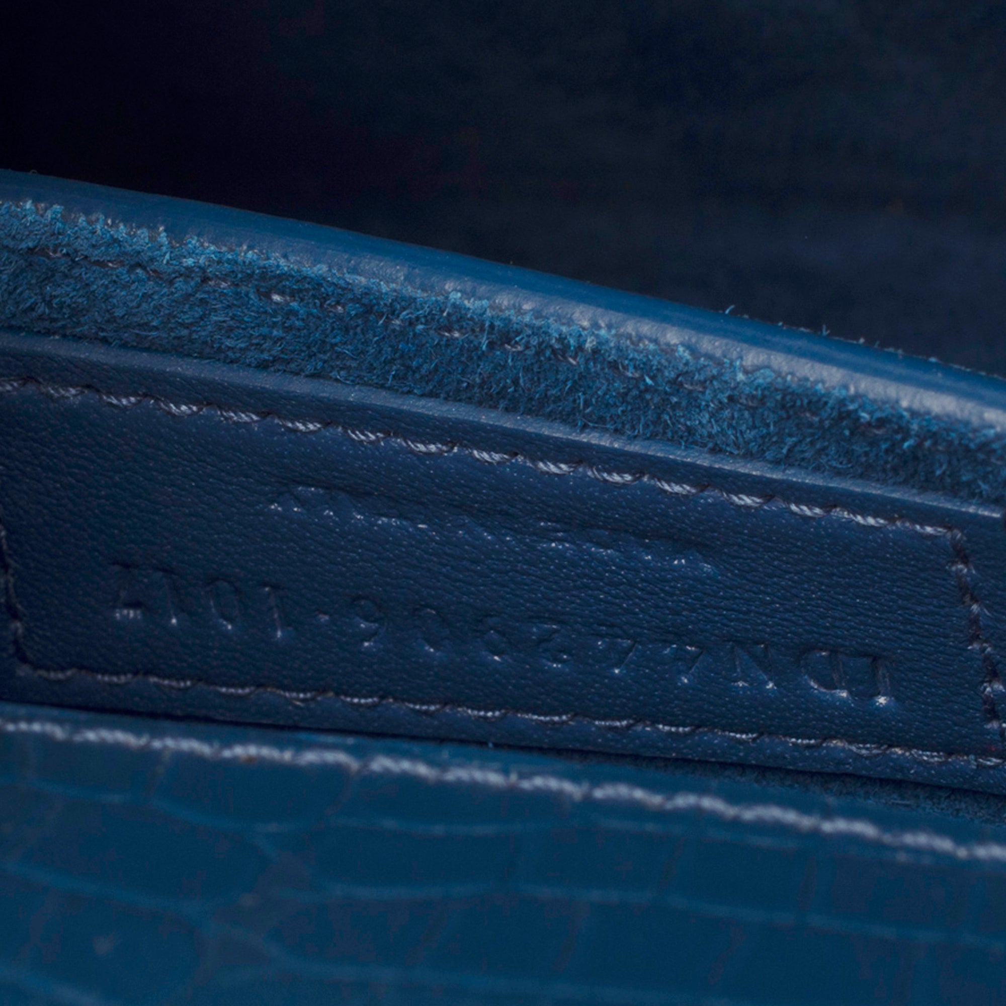 Sac YVES SAINT LAURENT en Cuir Bleu - 103782