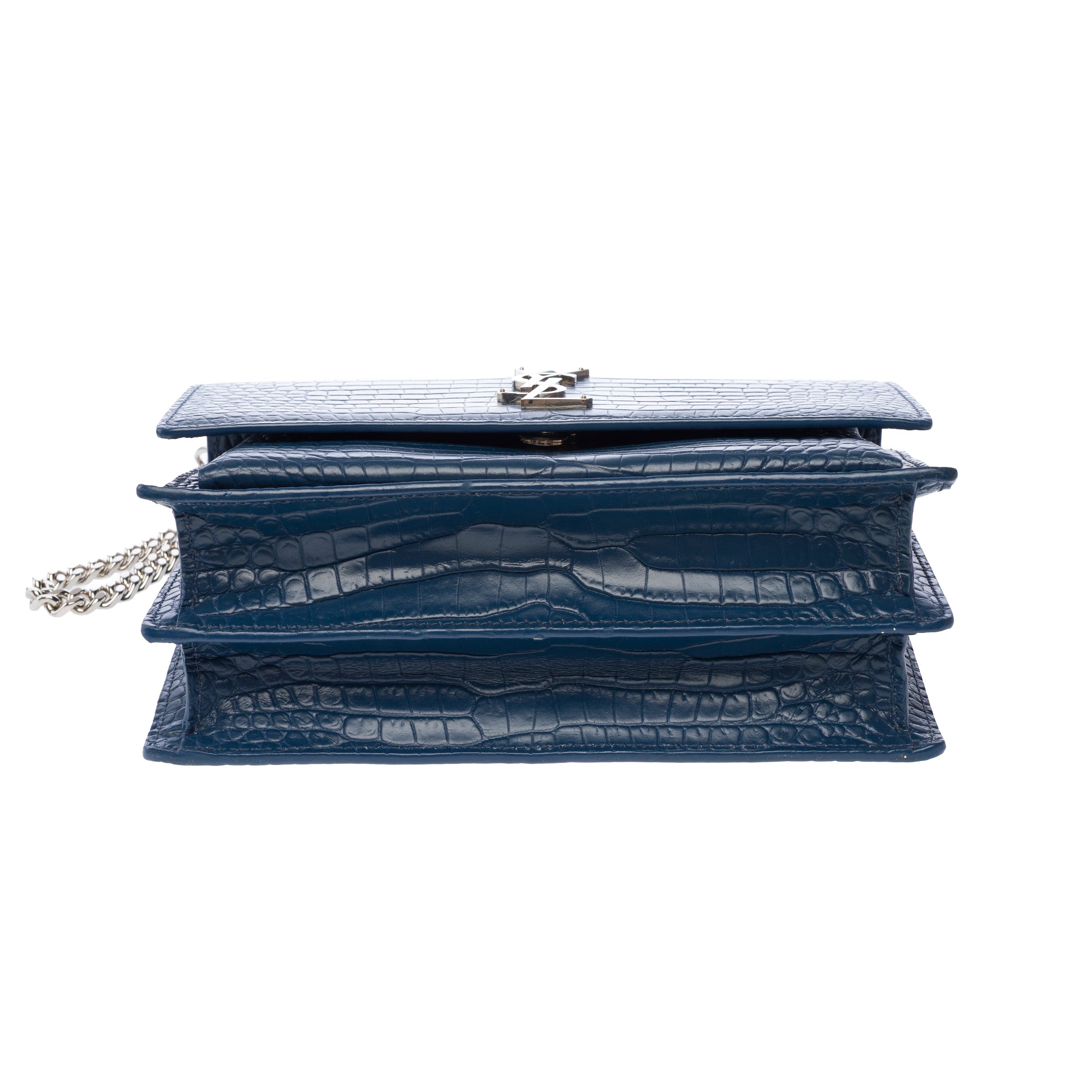 Sac YVES SAINT LAURENT en Cuir Bleu - 103782