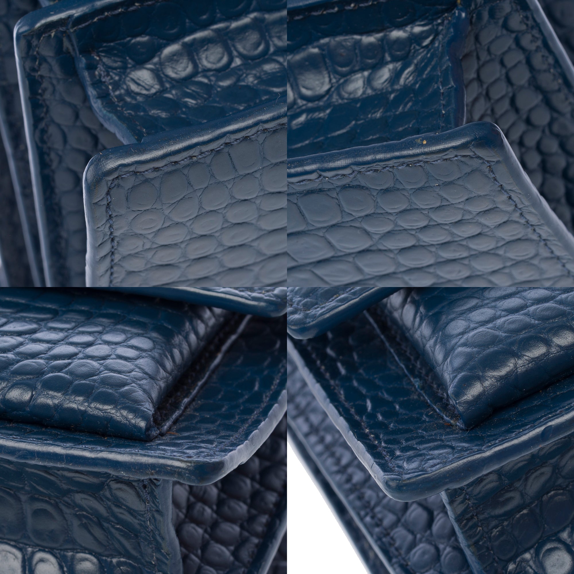 Sac YVES SAINT LAURENT en Cuir Bleu - 103782