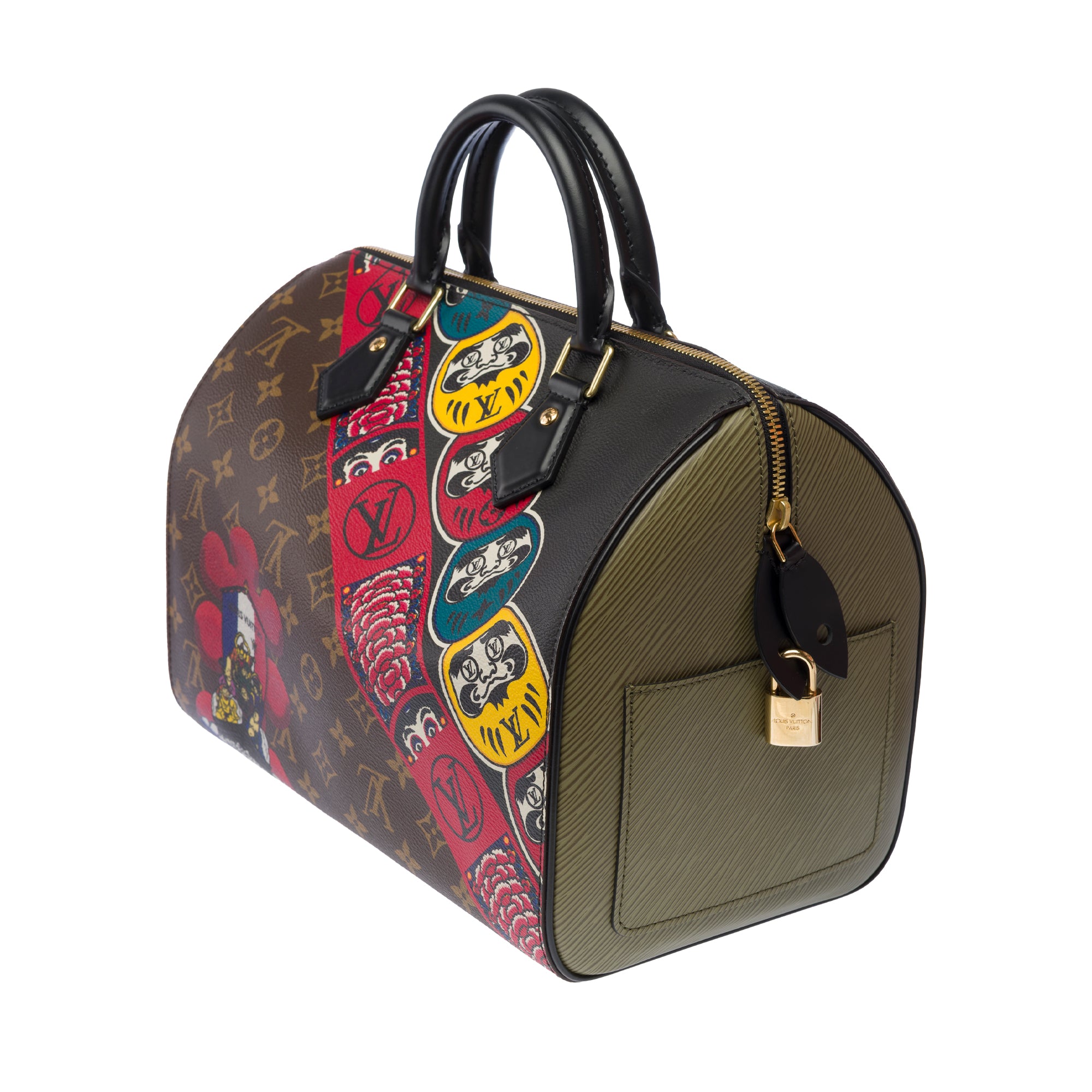 Sac LOUIS VUITTON Speedy en Toile Marron - 103763
