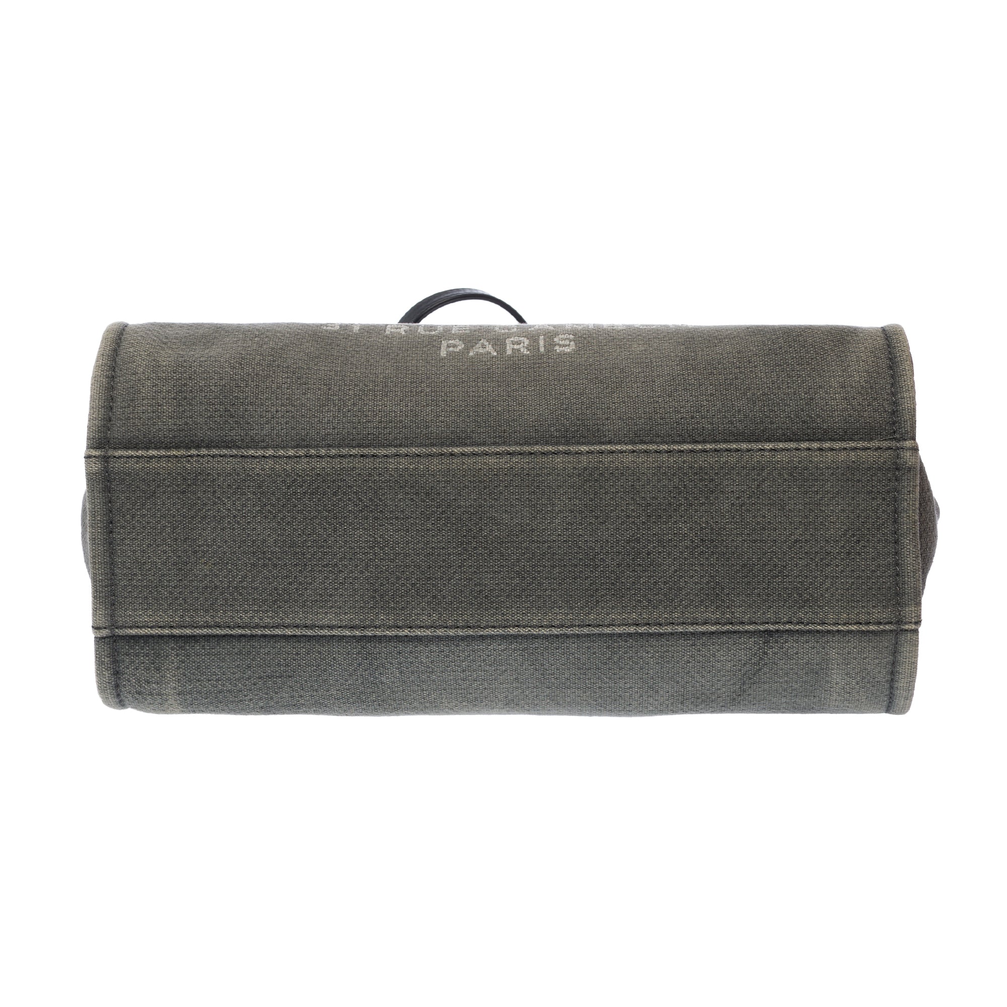 Sac CHANEL Deauville en Denim Gris - 103773