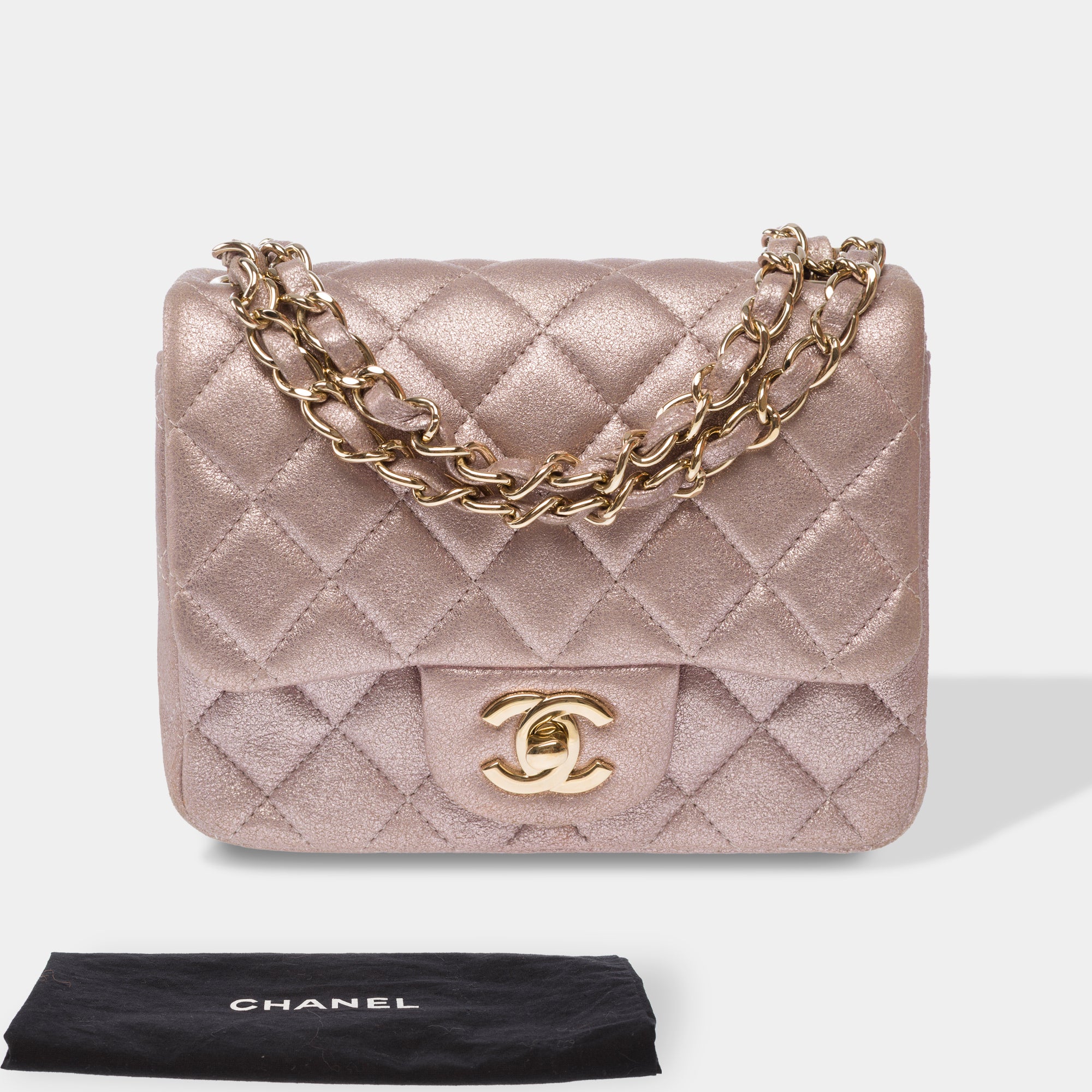 Sac CHANEL Timeless/Classique en Cuir Rose - 103774