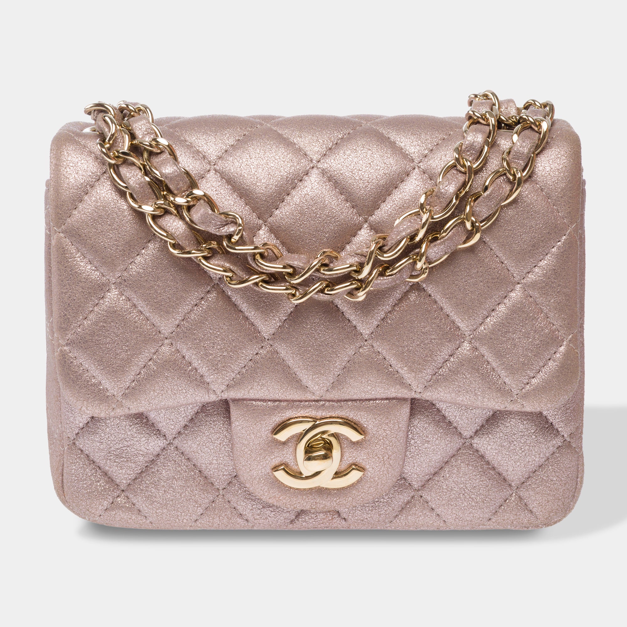 Sac CHANEL Timeless/Classique en Cuir Rose - 103774