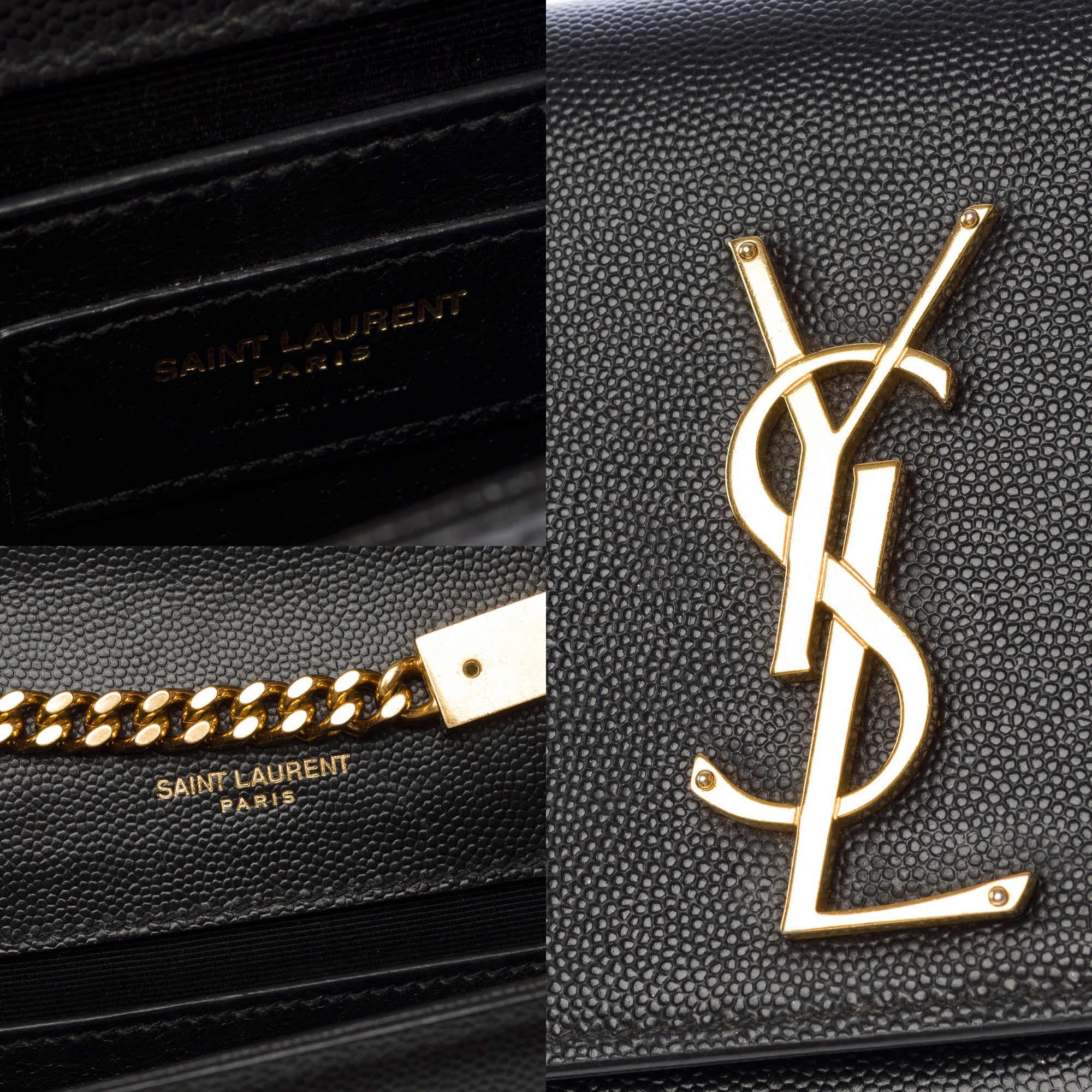 Sac YVES SAINT LAURENT en Cuir Noir - 103783
