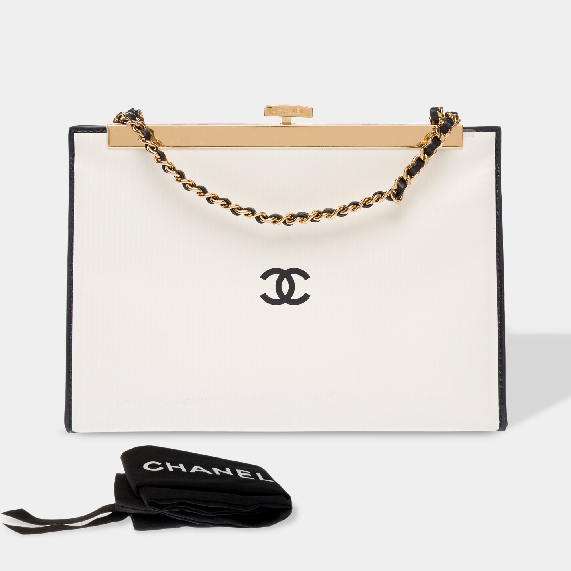 Sac CHANEL en Cuir Blanc - 103786