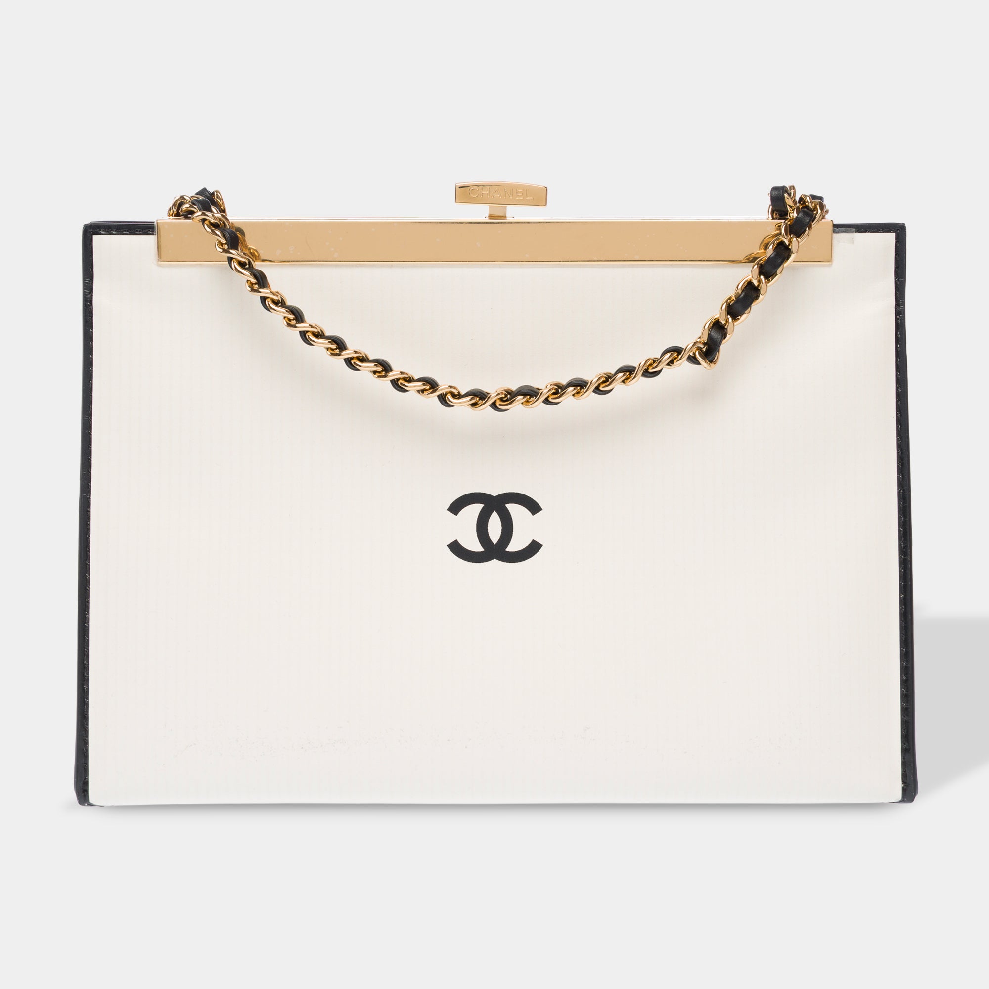Sac CHANEL en Cuir Blanc - 103786