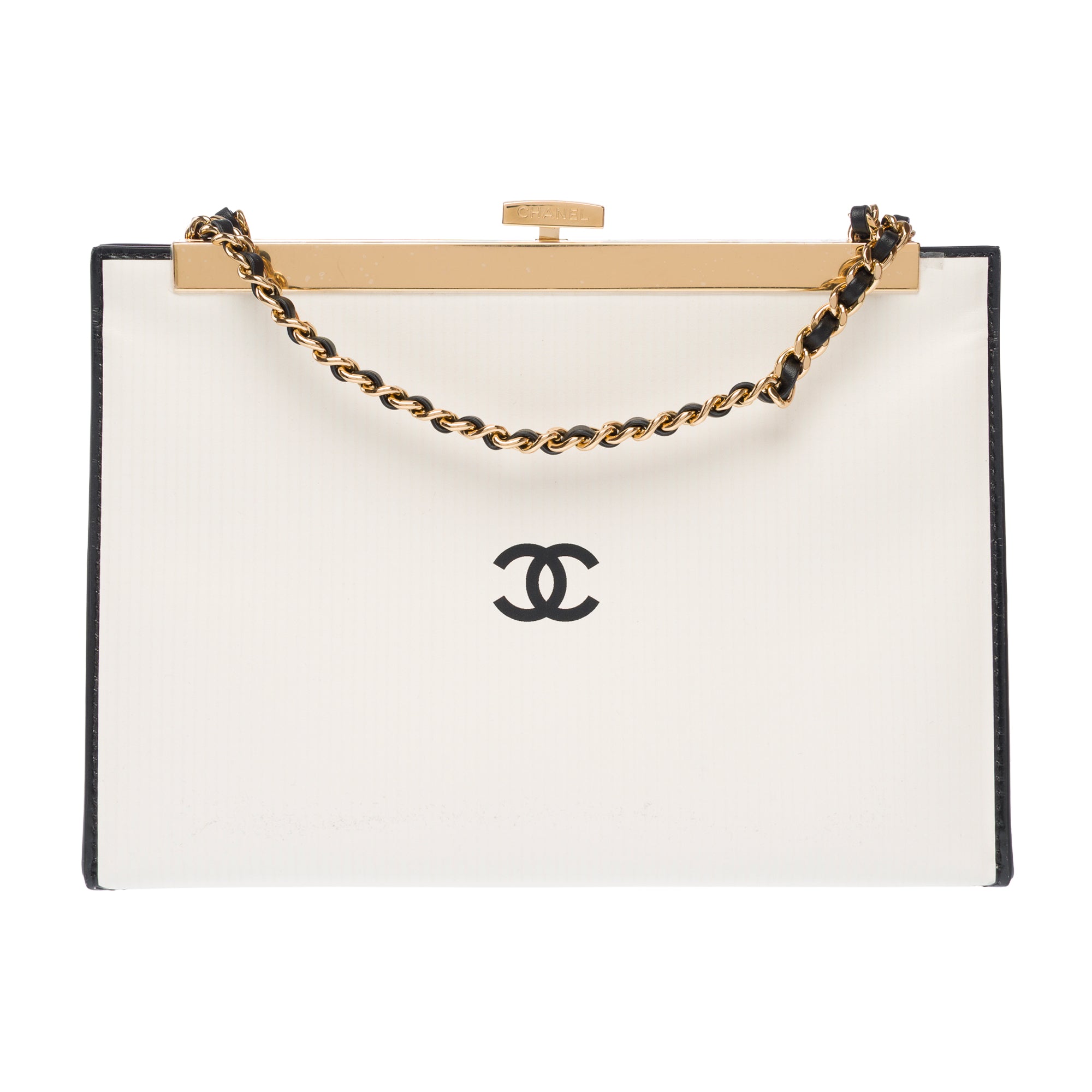 Sac CHANEL en Cuir Blanc - 103786