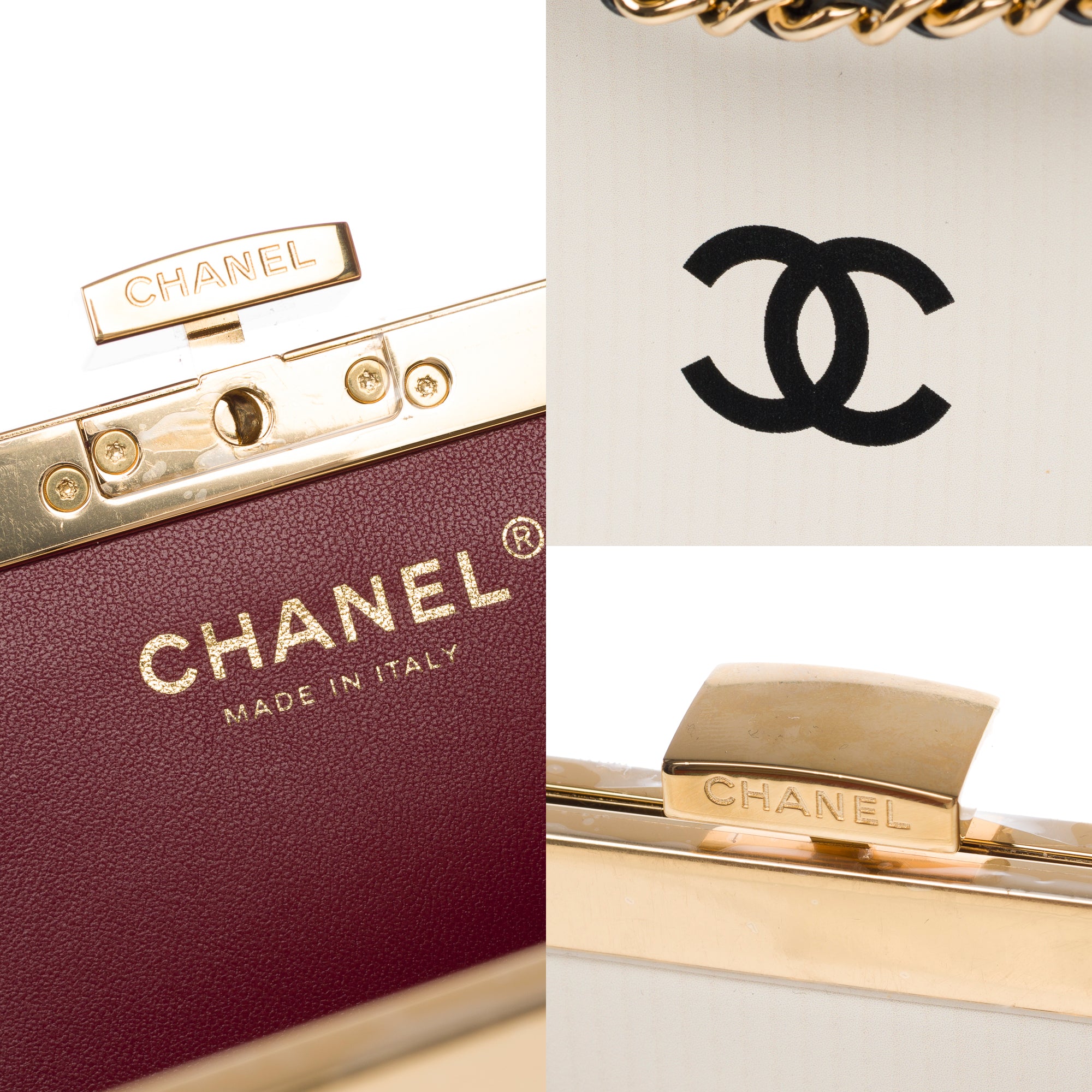 Sac CHANEL en Cuir Blanc - 103786