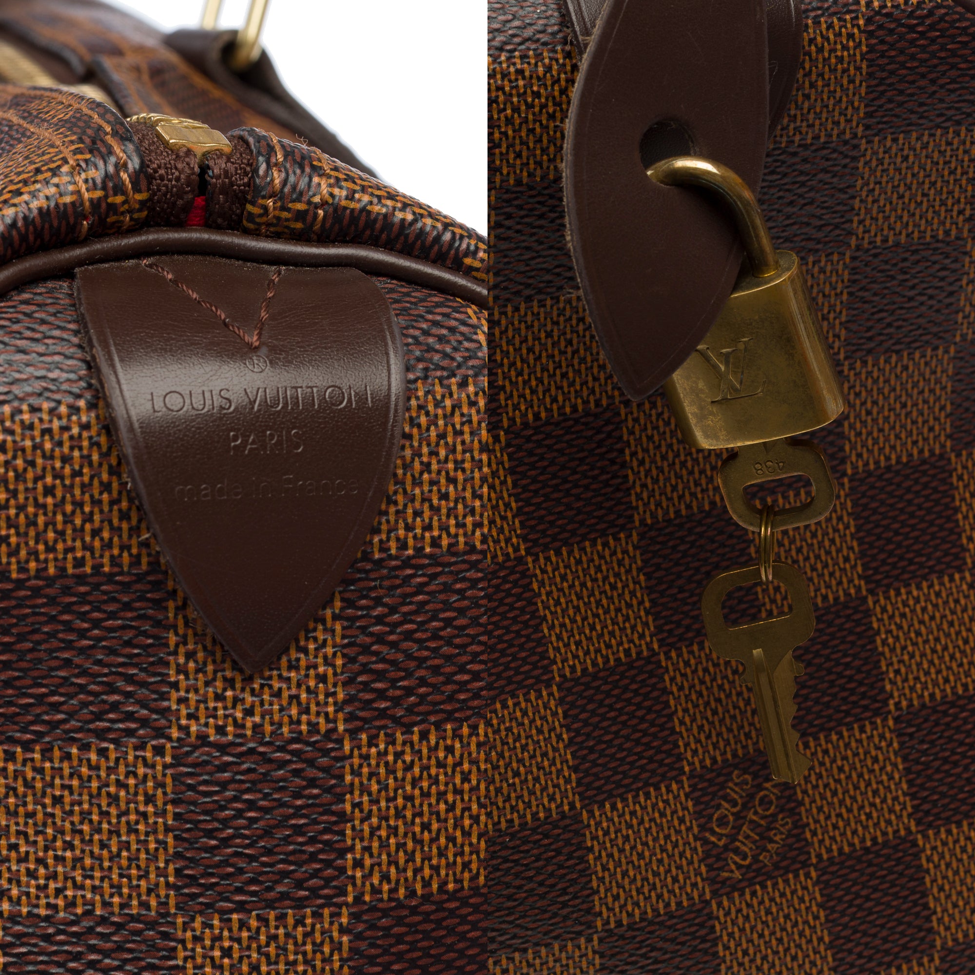 Sac LOUIS VUITTON Speedy en Toile Marron - 103781