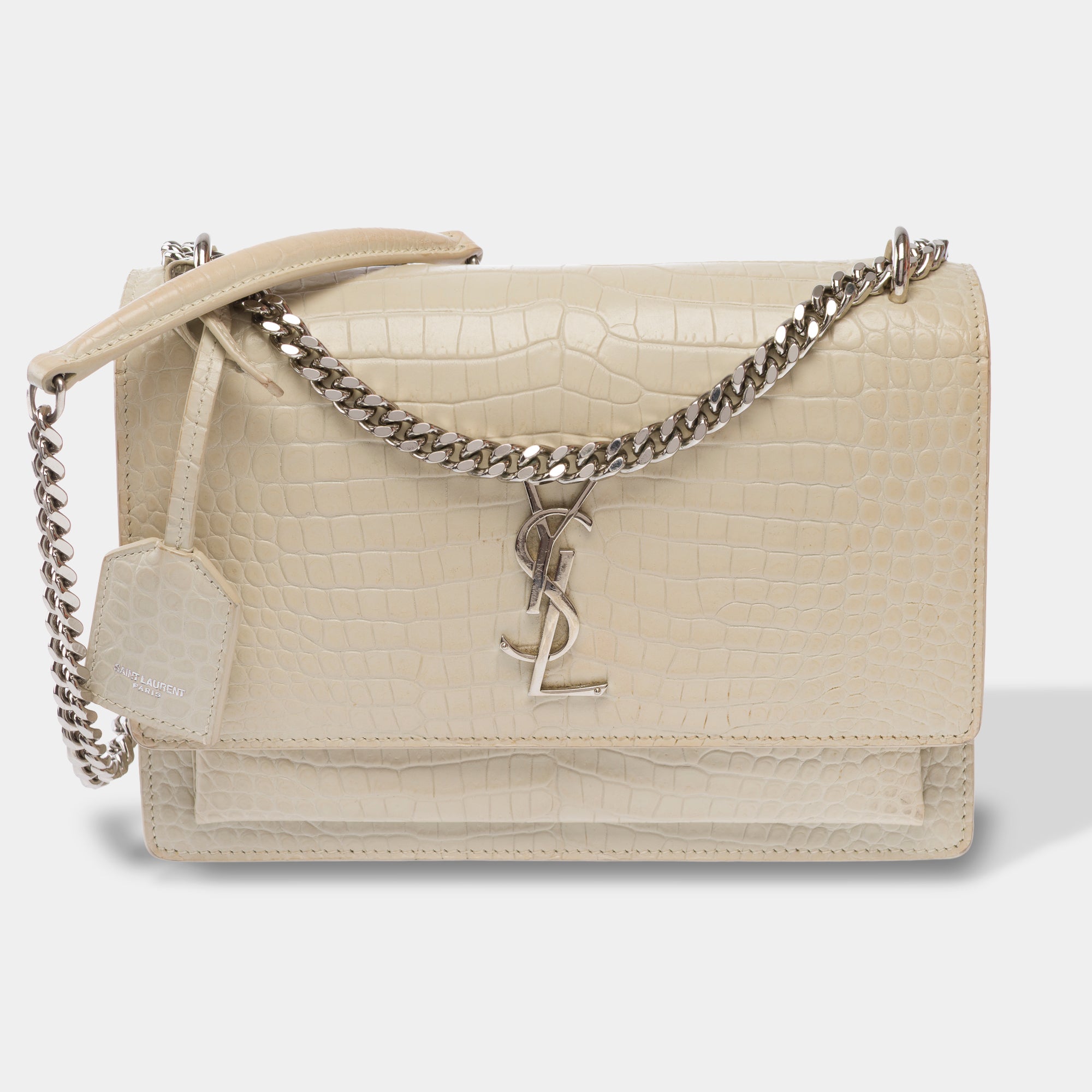 Sac YVES SAINT LAURENT en Cuir Beige - 103693