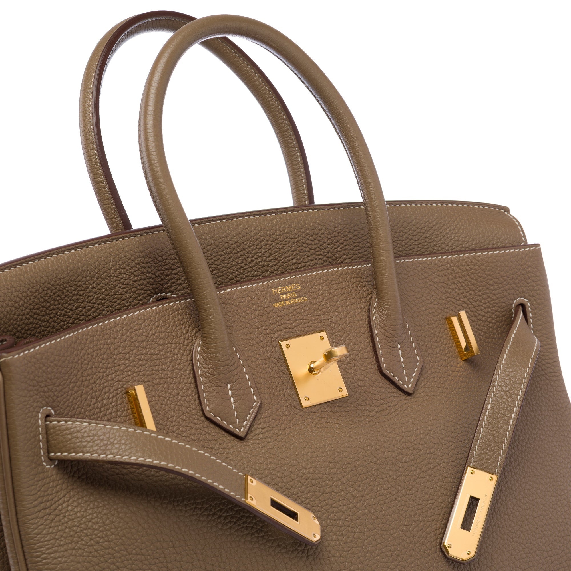 Sac HERMES Birkin 35 en Cuir Étoupe - 103793
