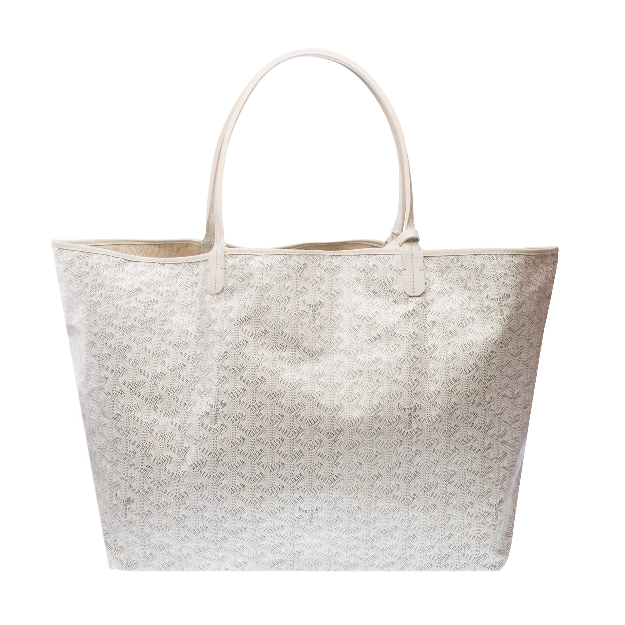 Sac GOYARD Saint-Louis en Toile Blanc - 103796