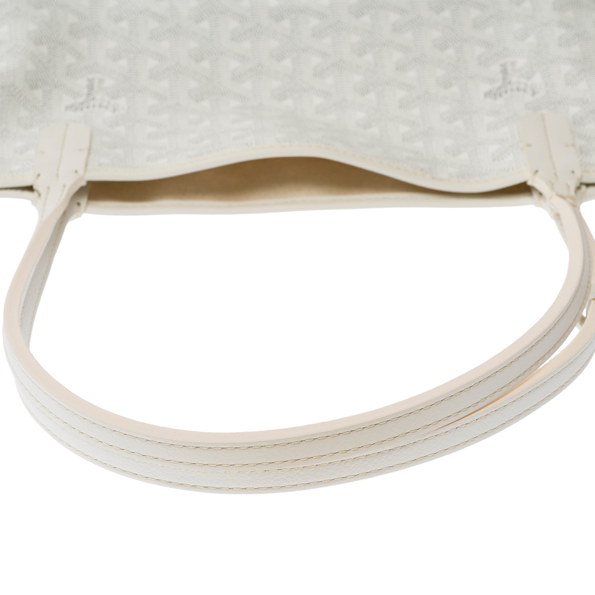 Sac GOYARD Saint-Louis en Toile Blanc - 103796