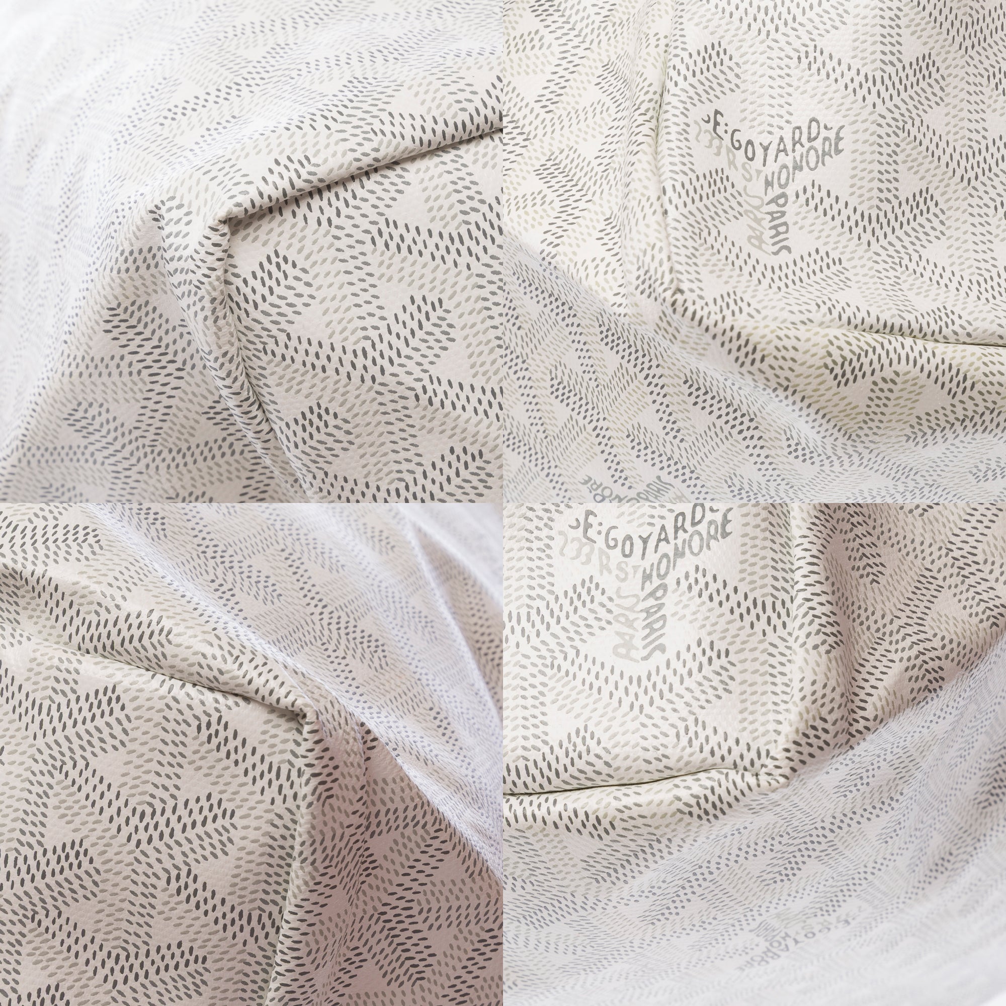 Sac GOYARD Saint-Louis en Toile Blanc - 103796