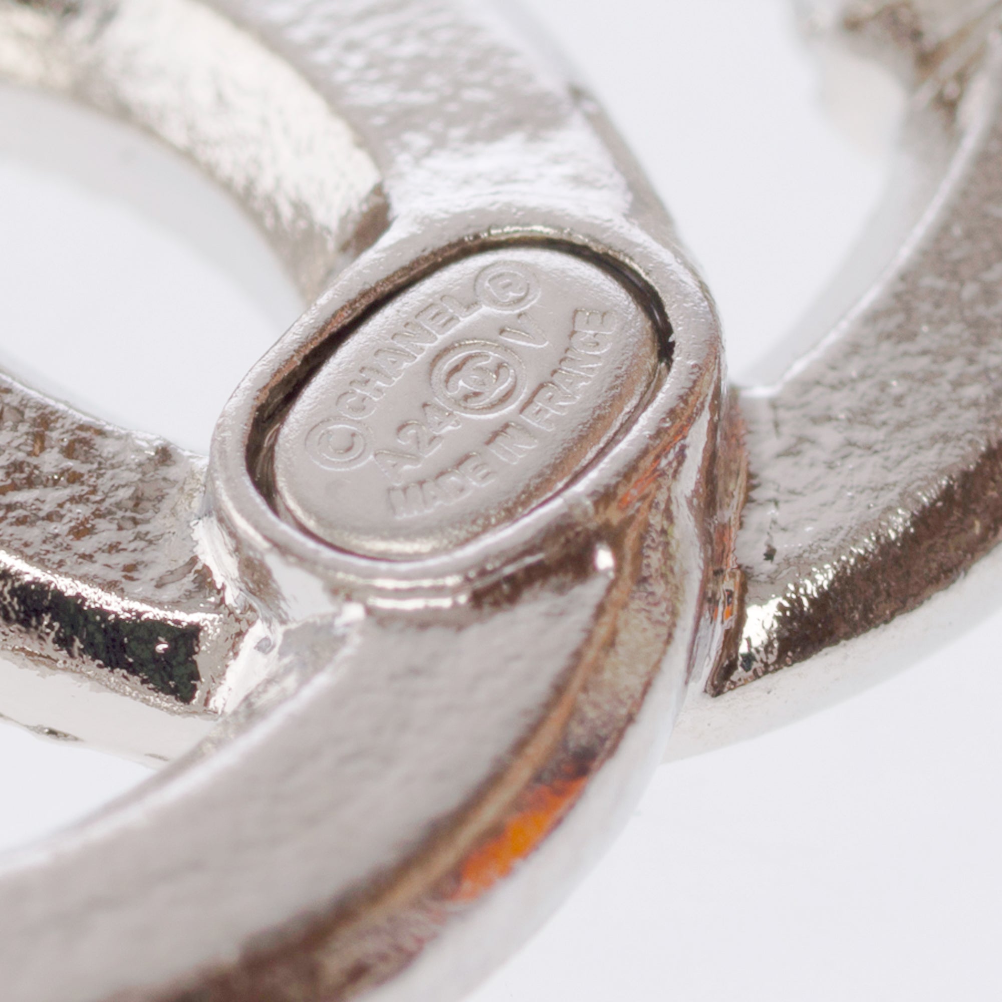 Bijoux CHANEL CC en Métal Argent - 103799
