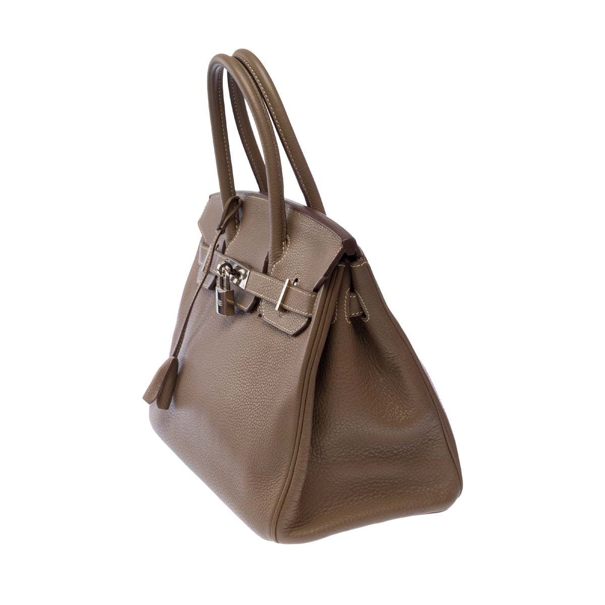 Sac HERMES Birkin 30 en Cuir Étoupe - 103717