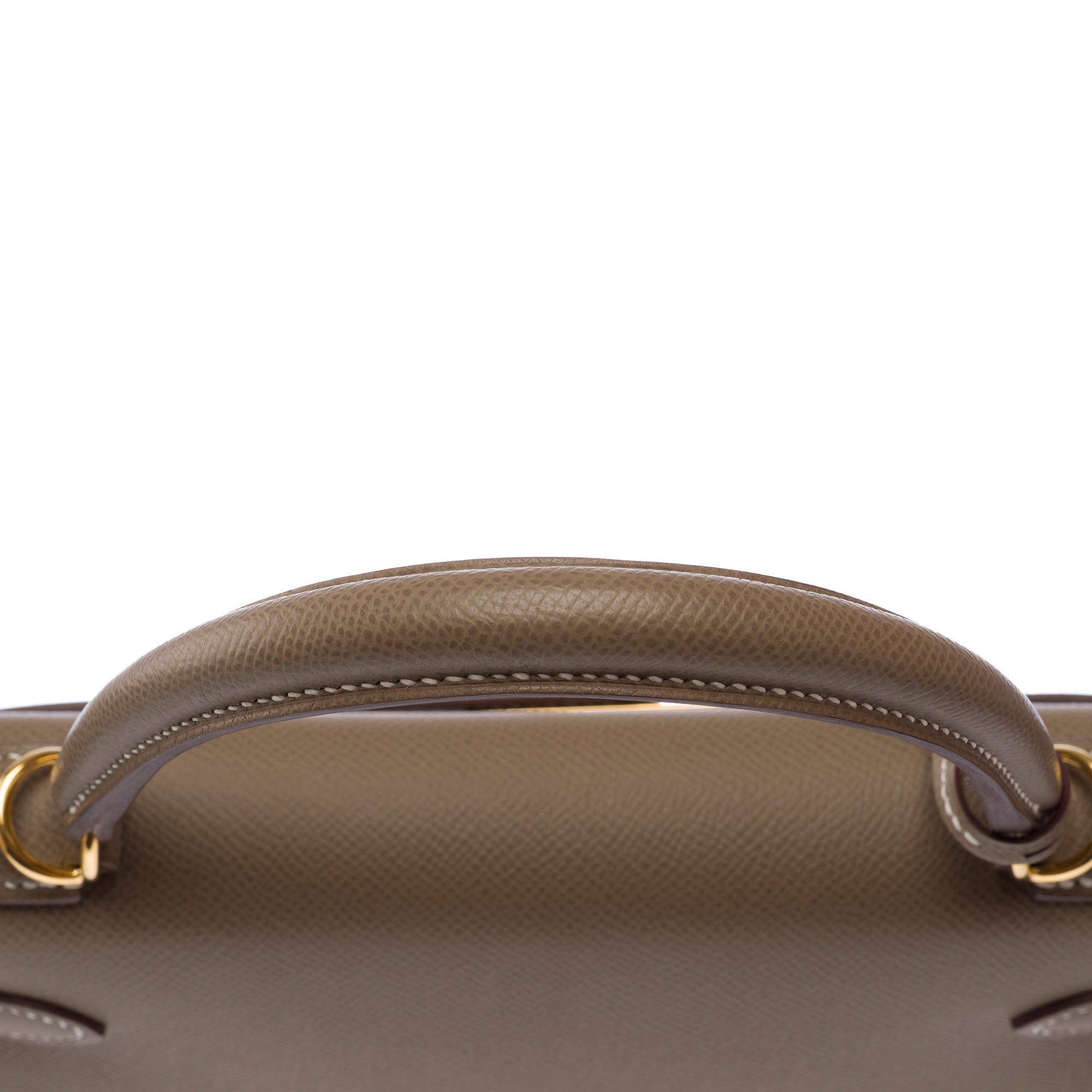 Sac HERMES Kelly 28 en Cuir Étoupe - 103826