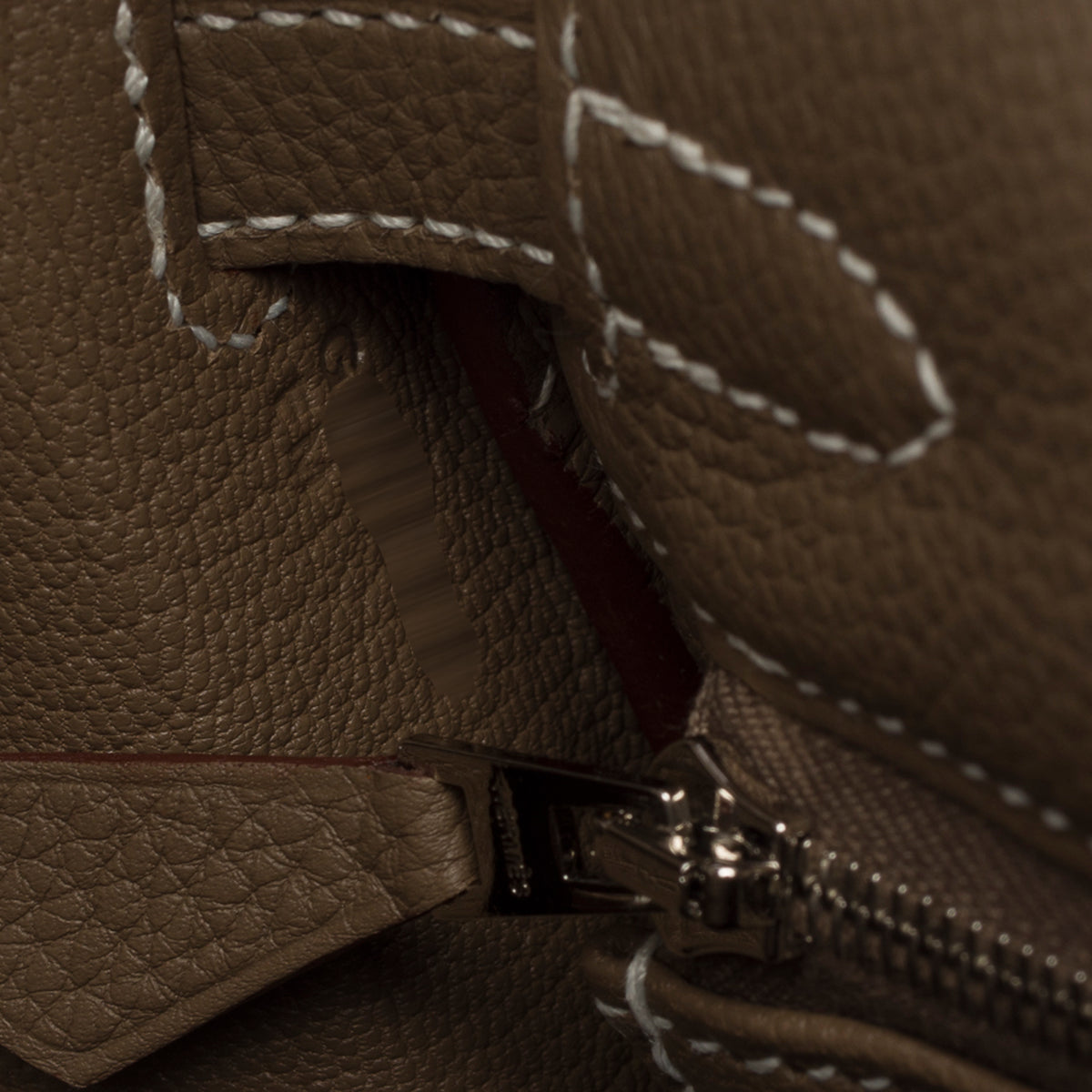 Sac HERMES Kelly 25 en Cuir Étoupe - 103789