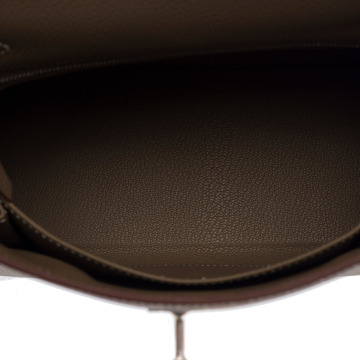 Sac HERMES Kelly 25 en Cuir Étoupe - 103789