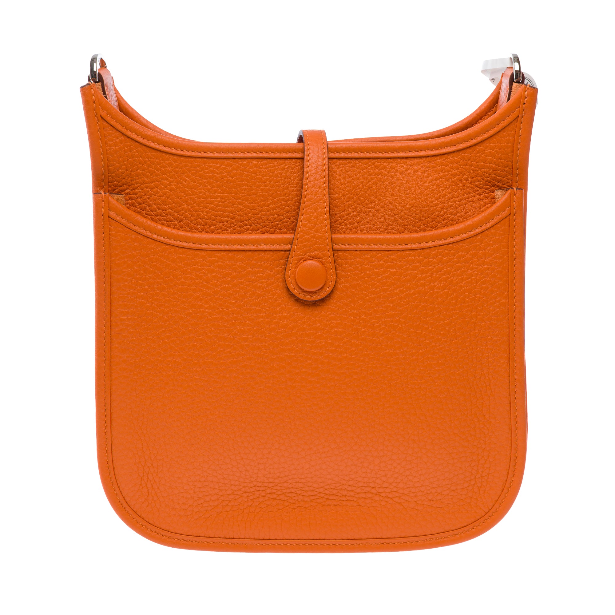 Sac HERMES Evelyne en Cuir Orange - 103820