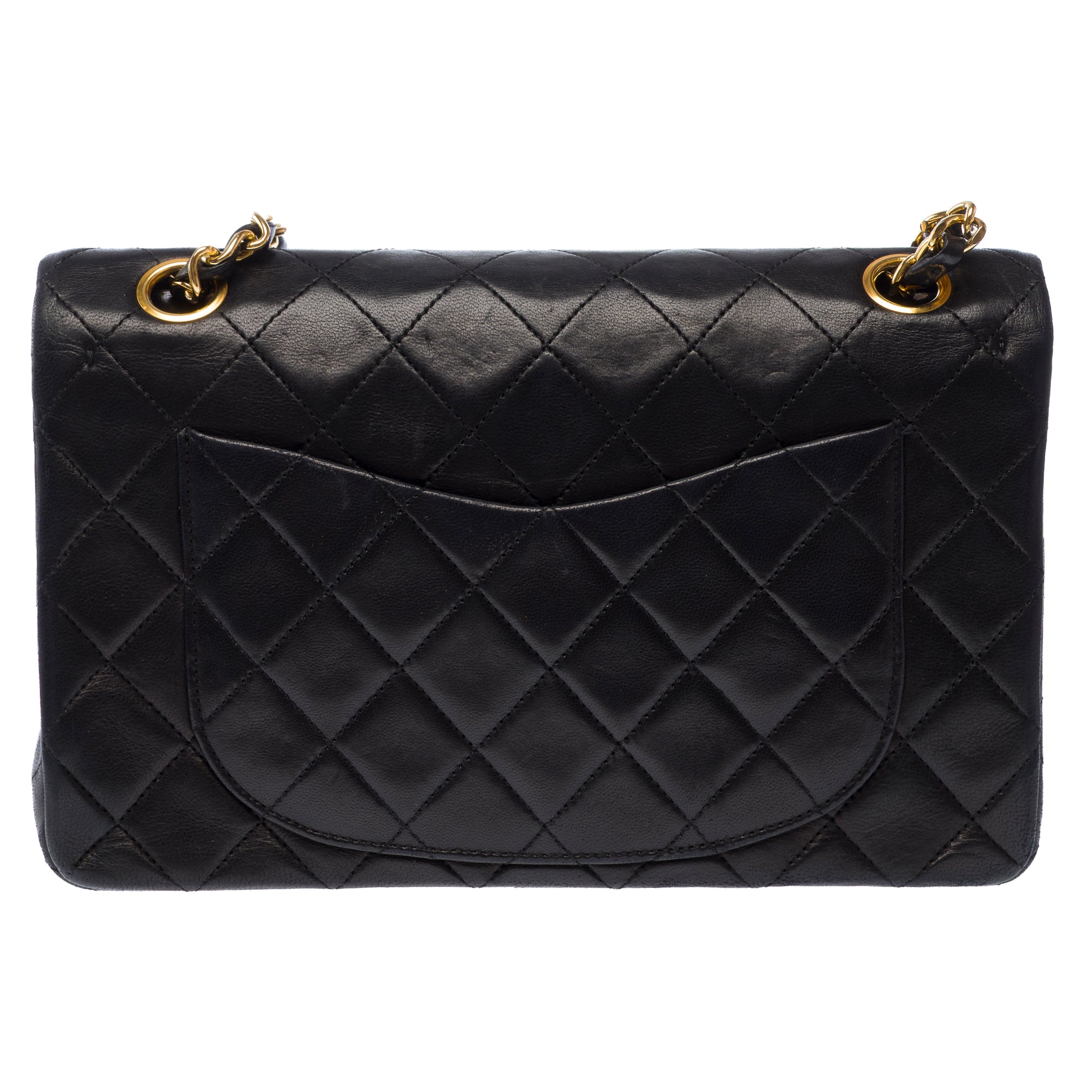 Sac CHANEL Timeless/Classique en Cuir Noir - 103864