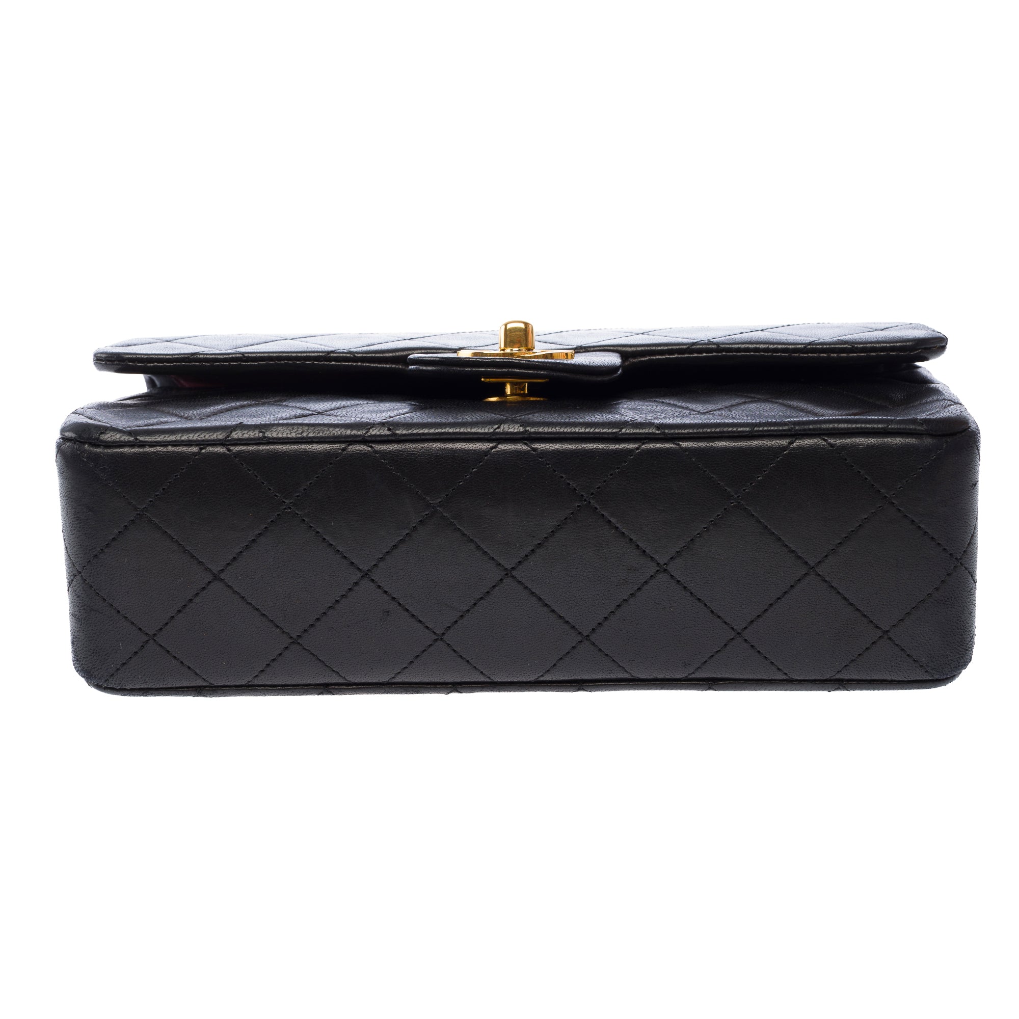 Sac CHANEL Timeless/Classique en Cuir Noir - 103864