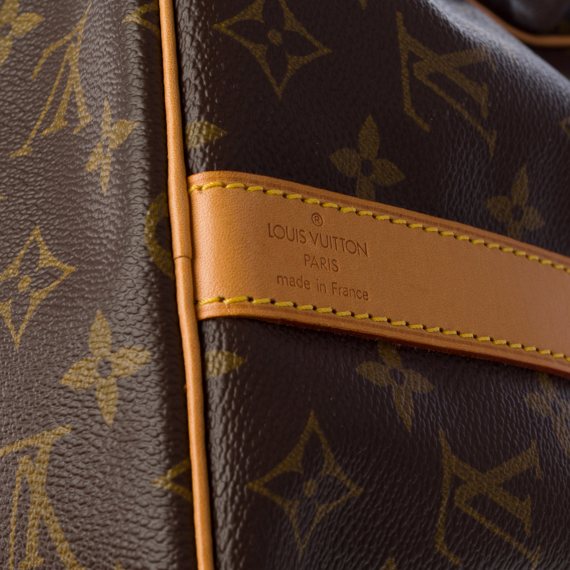 Sac LOUIS VUITTON Keepall en Toile Marron - 103853