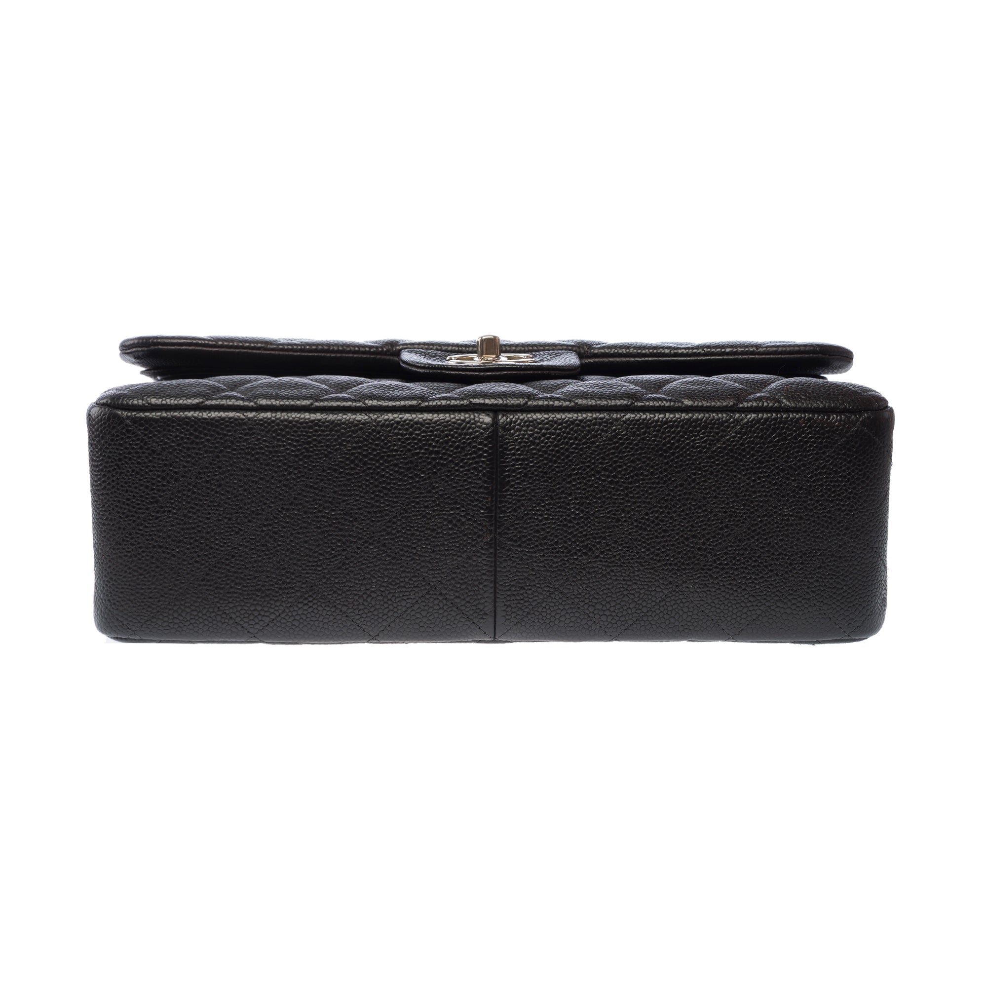 Sac CHANEL Timeless/Classique en Cuir Noir - 103868