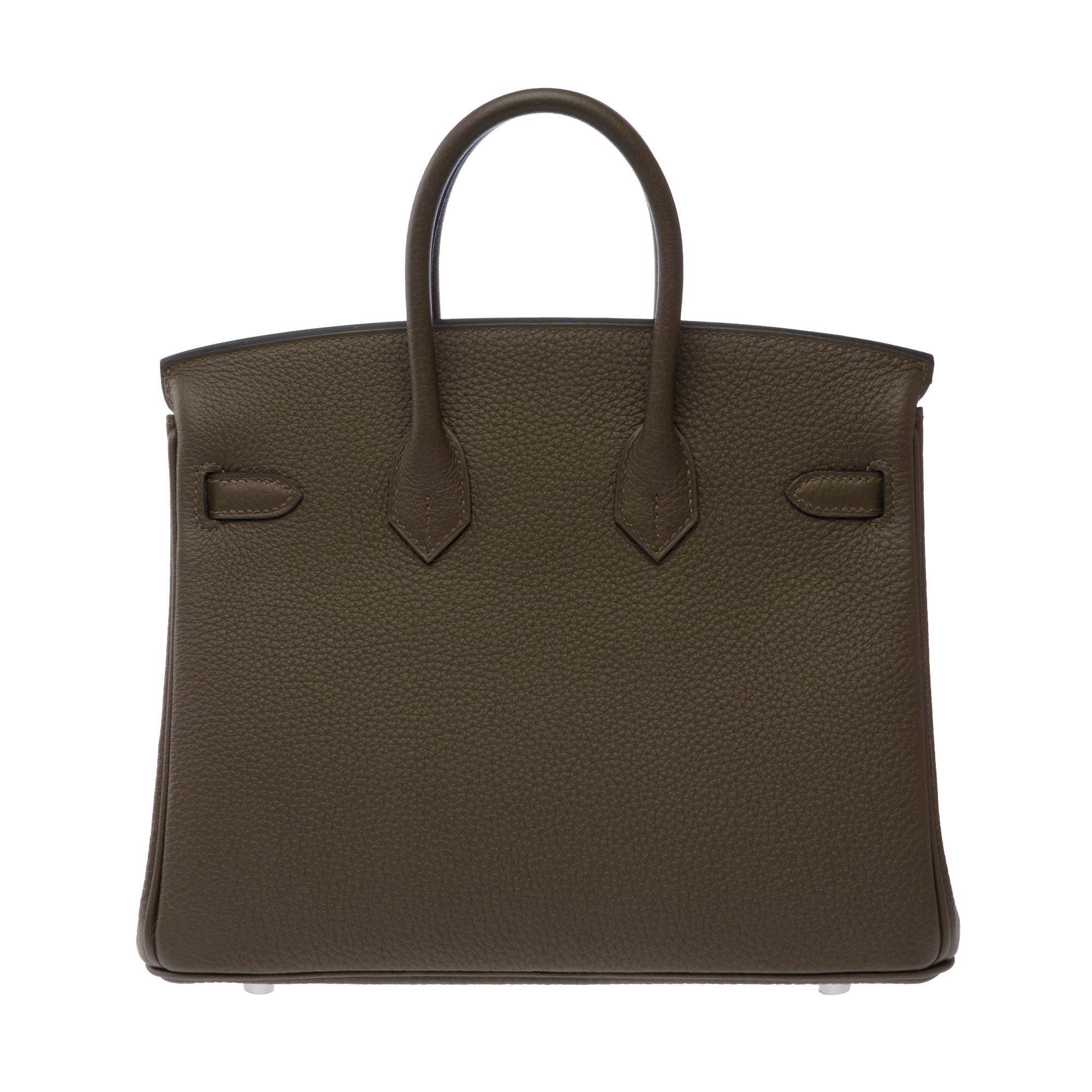 Sac HERMES Birkin 25 en Cuir Vert - 103874