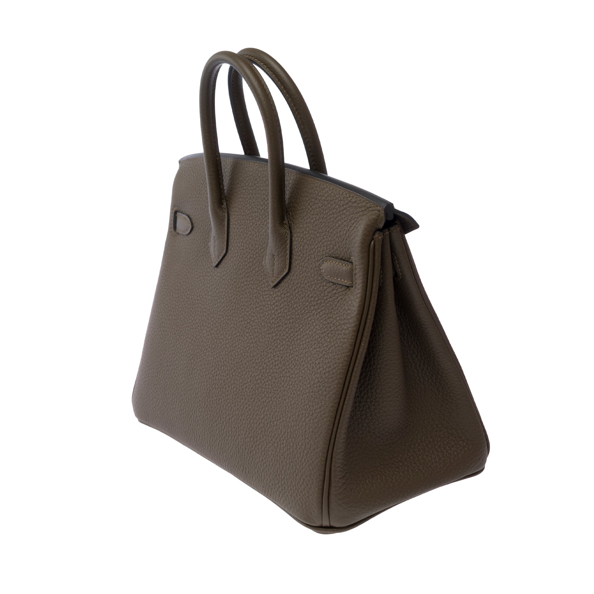 Sac HERMES Birkin 25 en Cuir Vert - 103874