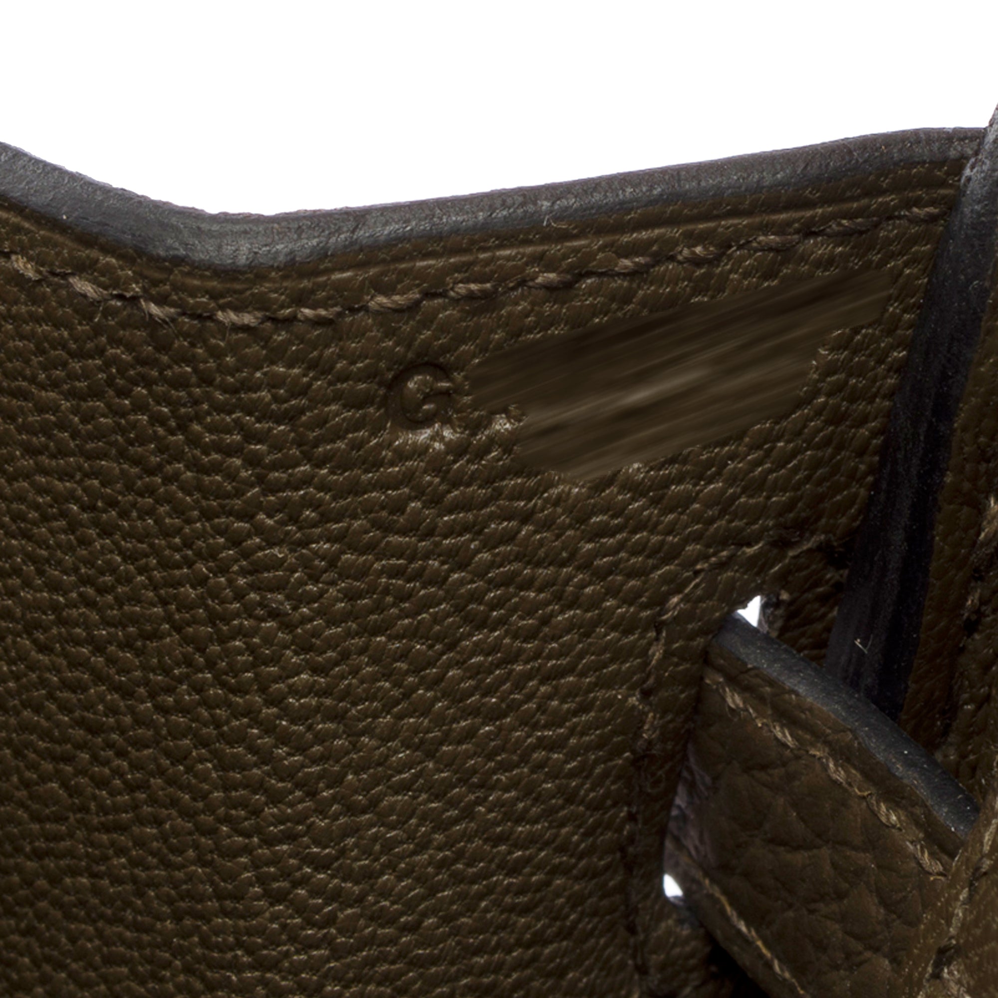 Sac HERMES Birkin 25 en Cuir Vert - 103874