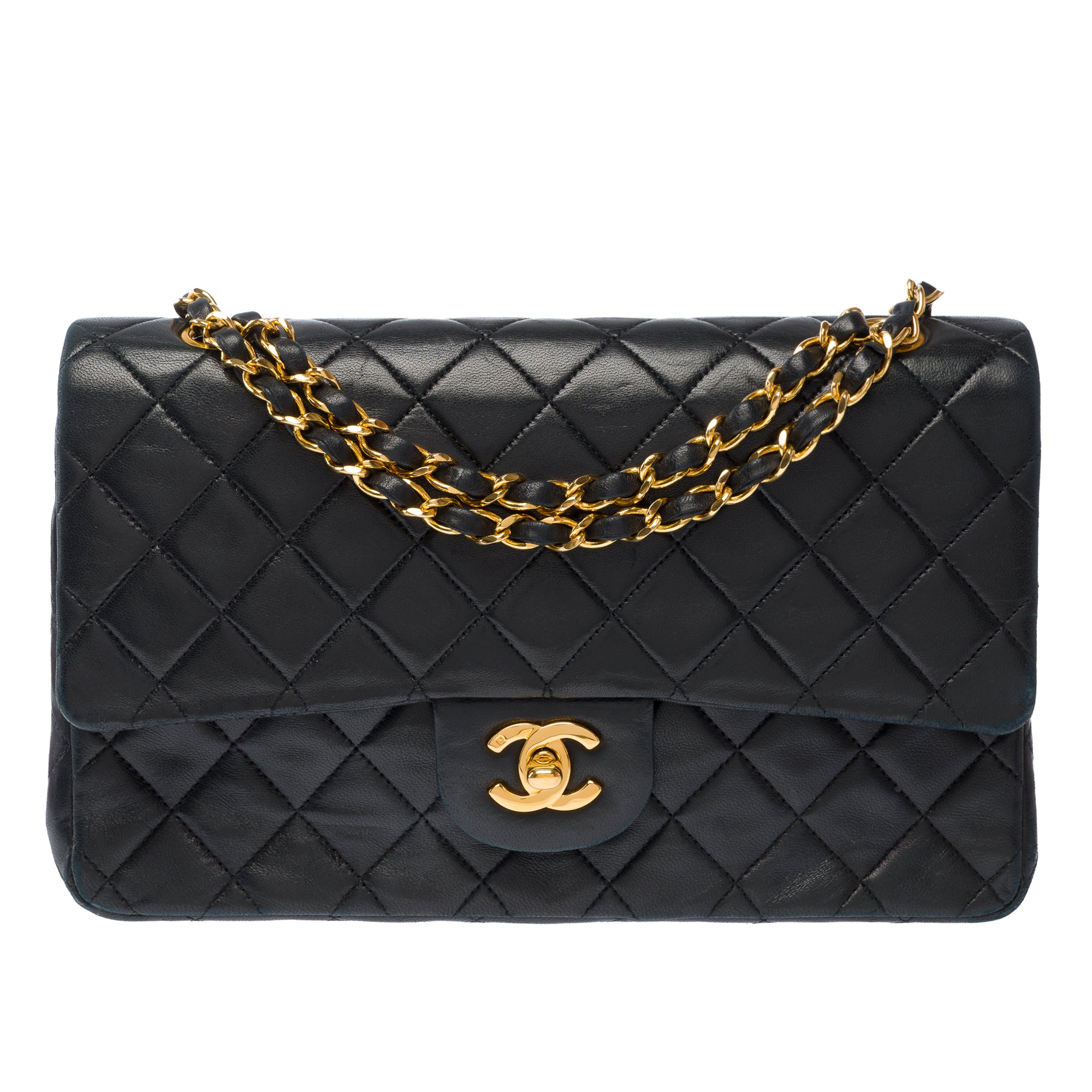 Sac CHANEL Timeless/Classique en Cuir Noir - 103862