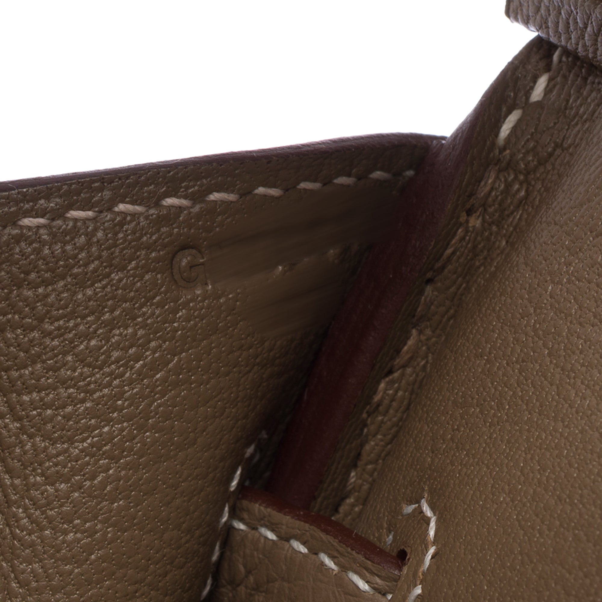 Sac HERMES Birkin 30 en Cuir Étoupe - 103845