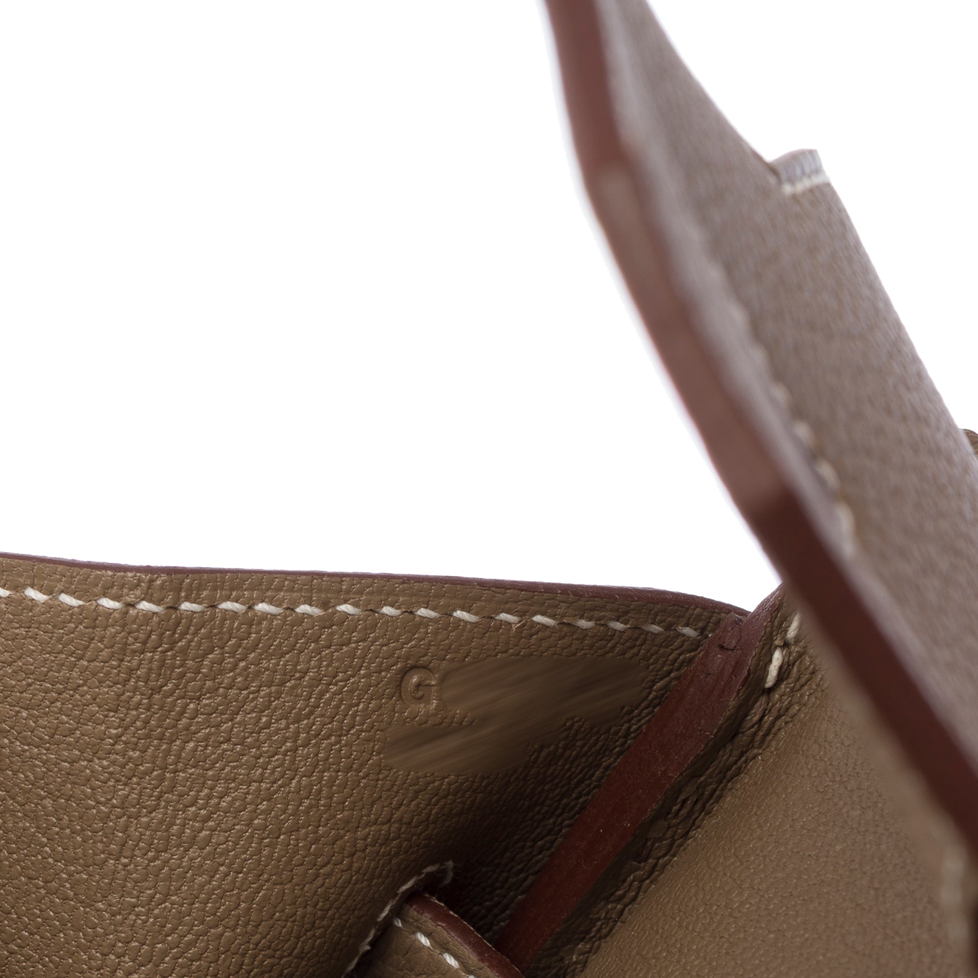 Sac HERMES Birkin 35 en Cuir Étoupe - 103844