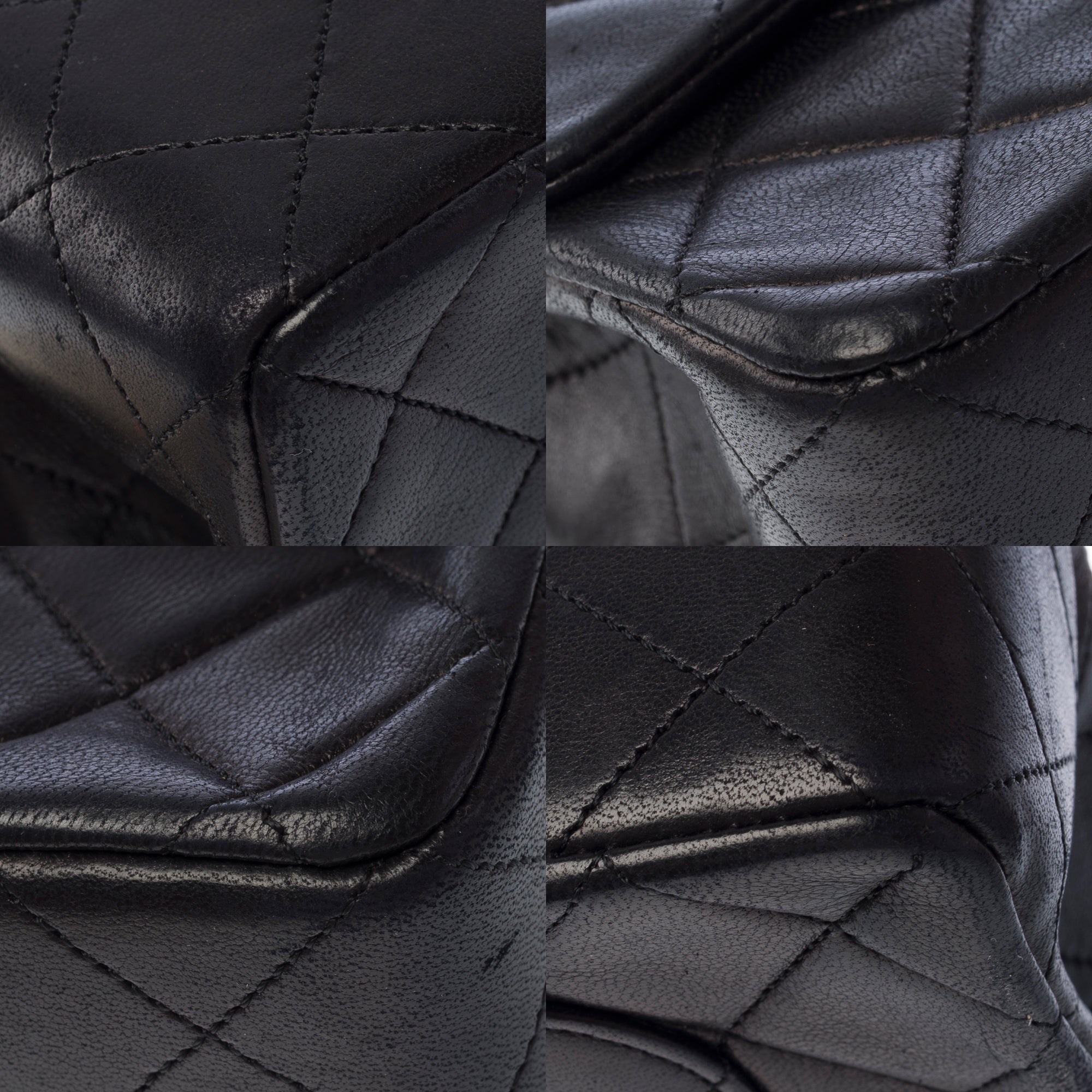 Sac CHANEL Timeless/Classique en Cuir Noir - 103869
