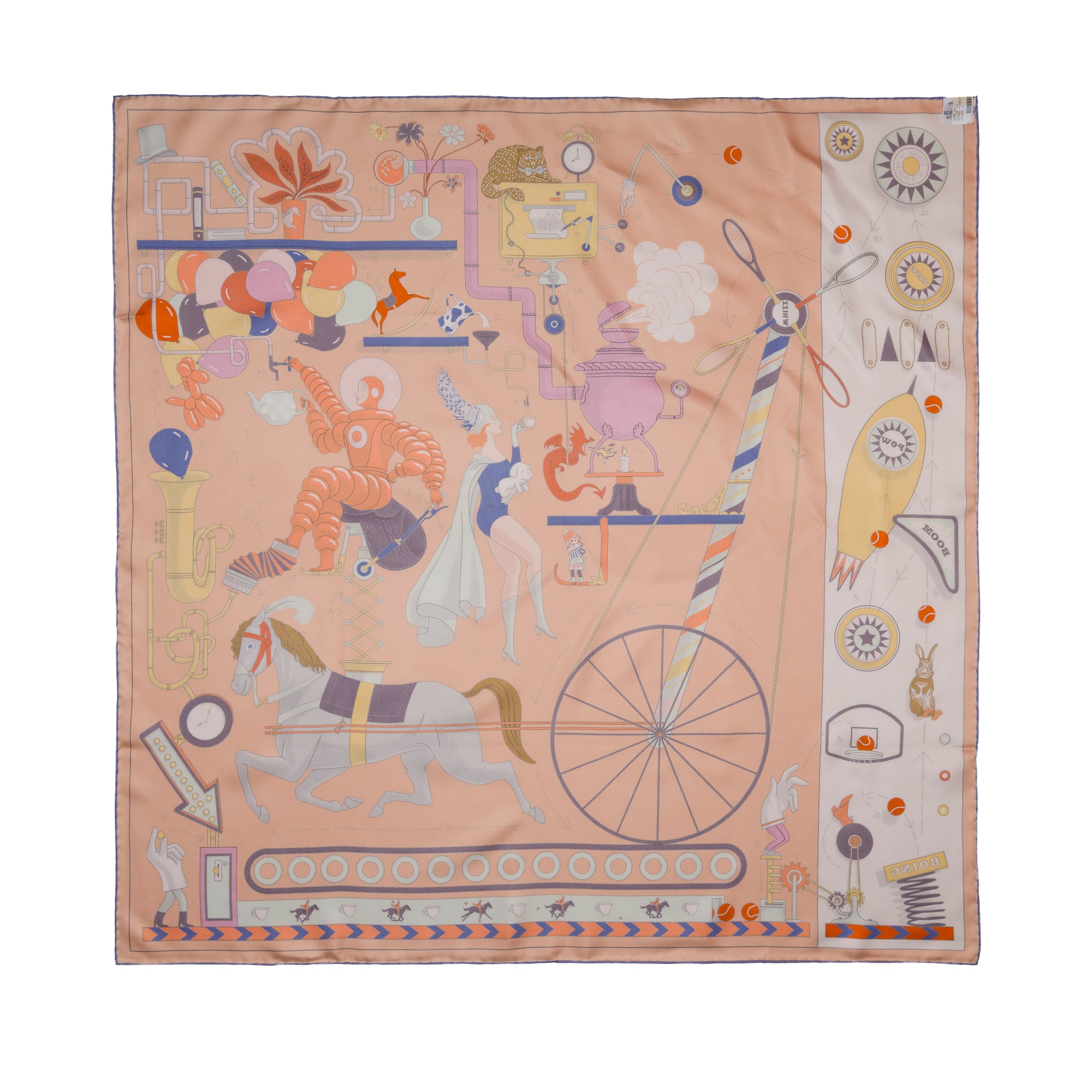 Accessoire HERMES en Soie Multicolor - 103804