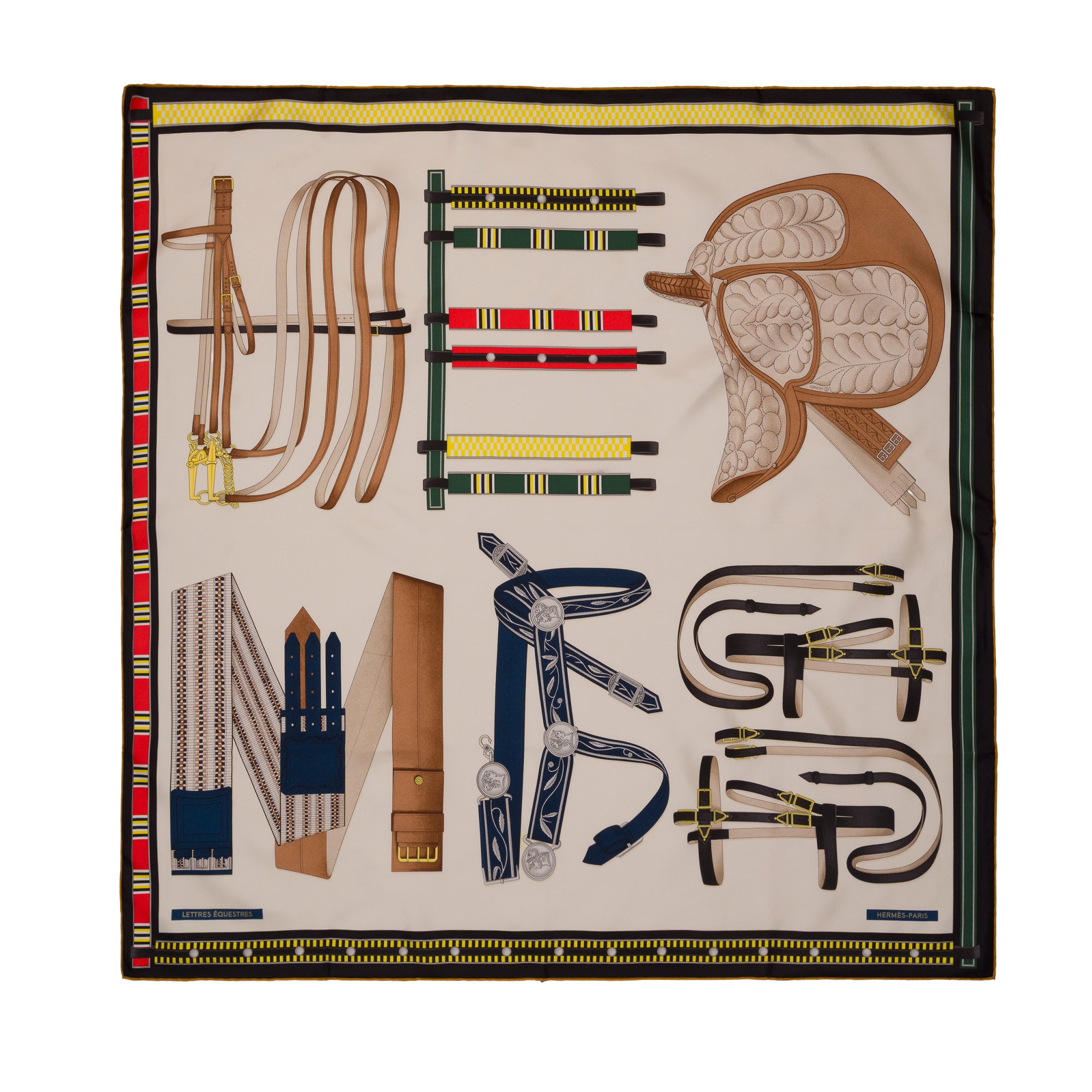 Accessoire HERMES en Soie Multicolor - 103805