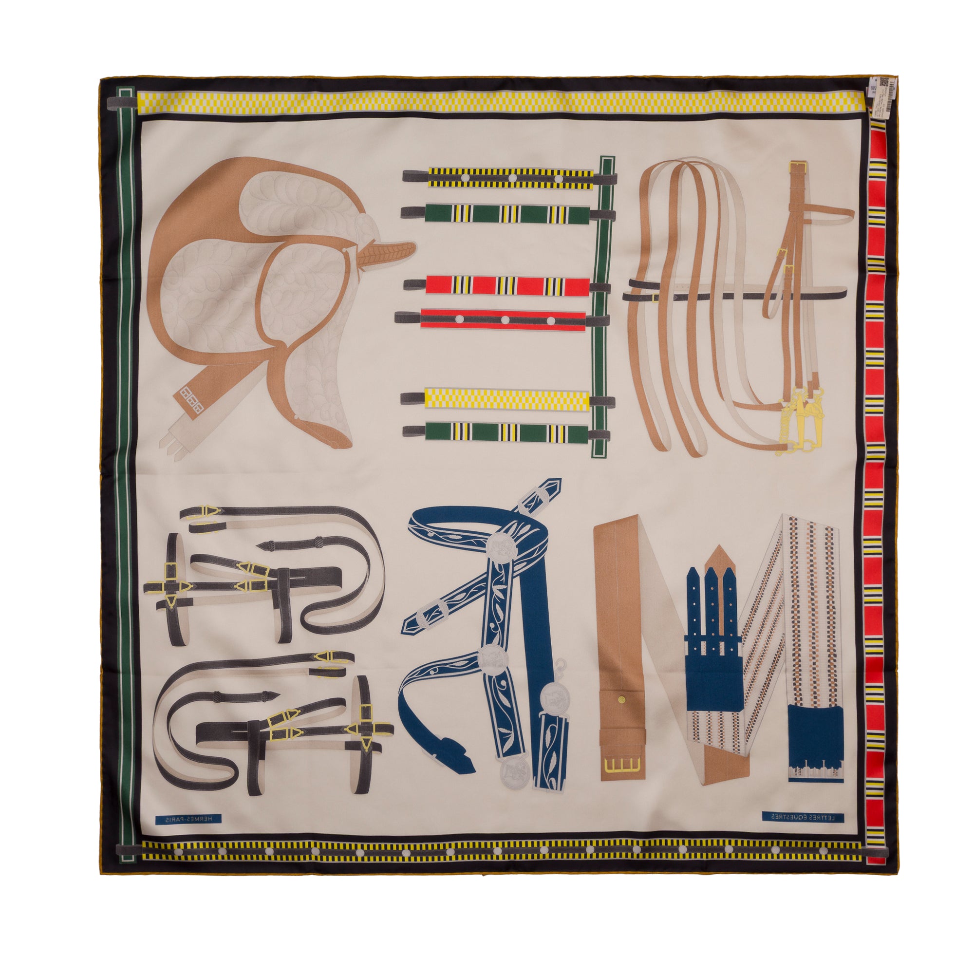 Accessoire HERMES en Soie Multicolor - 103805